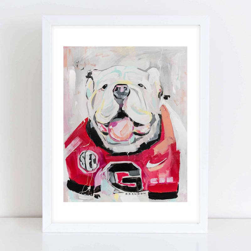 Georgia Bulldogs "Grey Uga IX" Print- 5x7