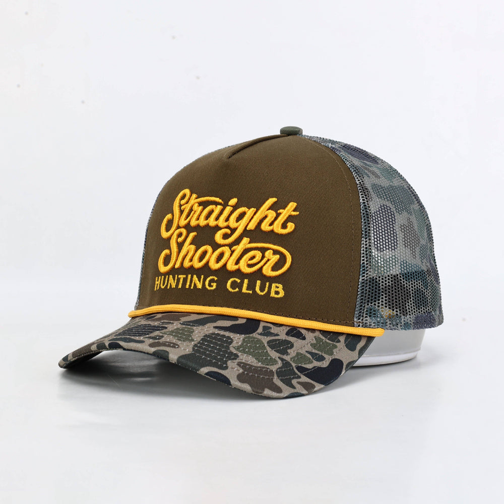 Straight Shooter Hat in Camo
