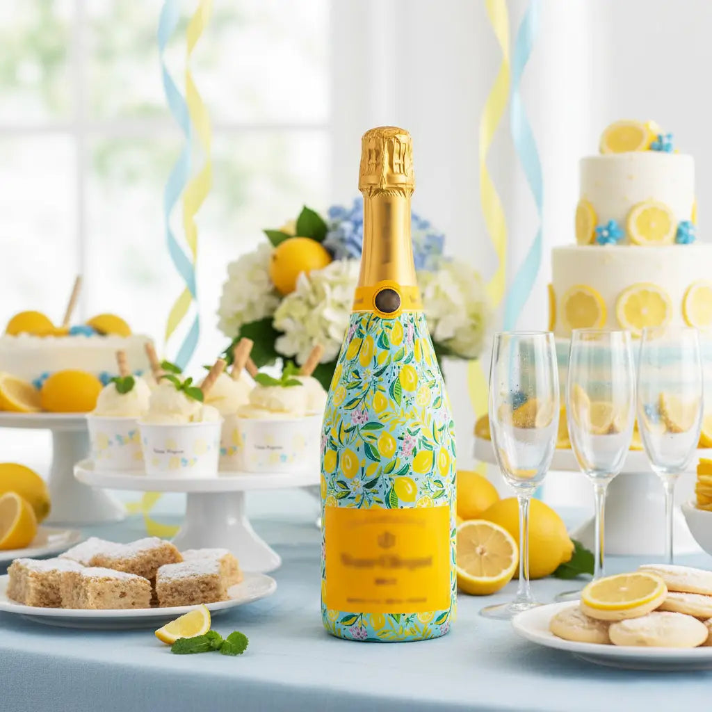 Beau Bottle Preppy Lemons- Champagne Collection