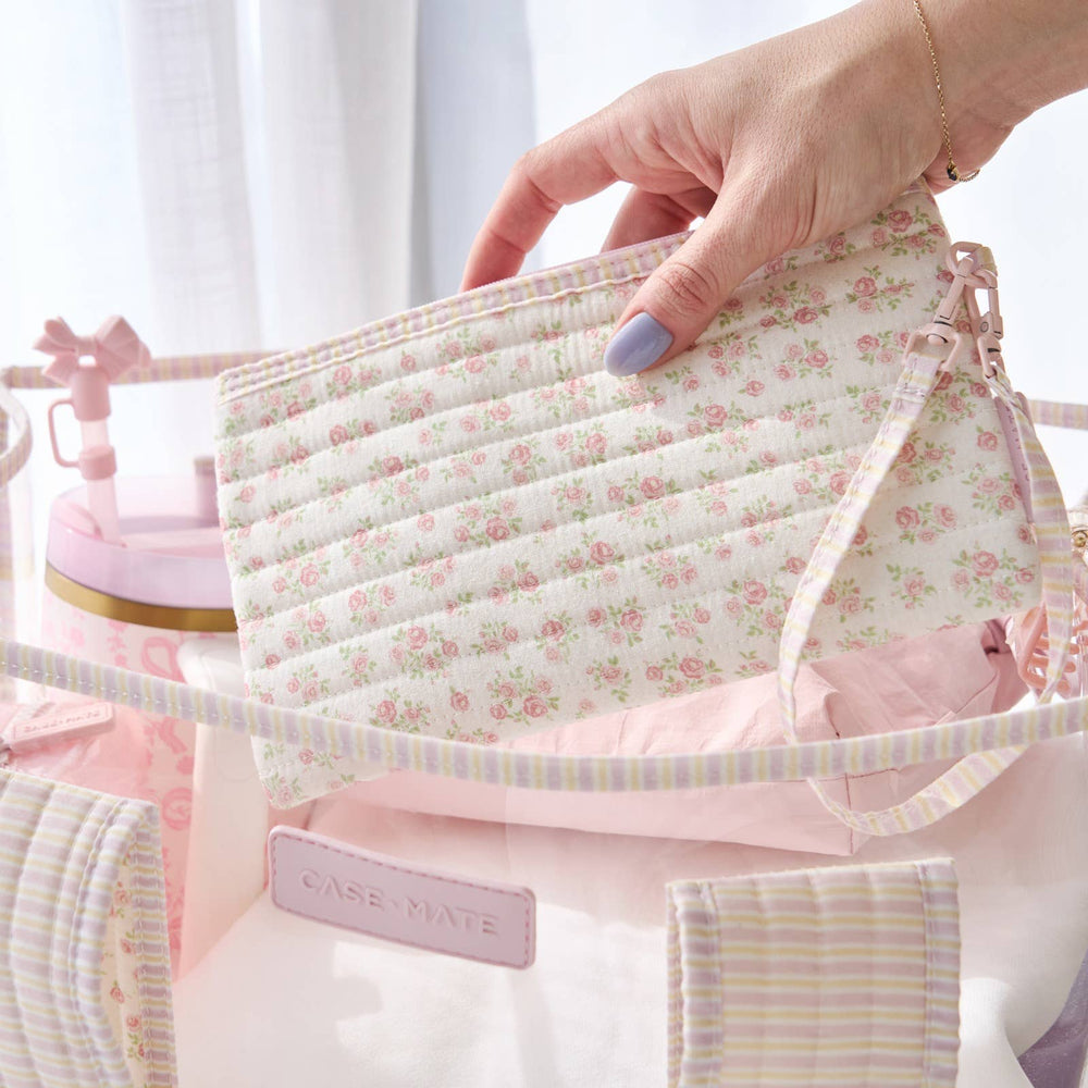 Quilted Ditsy Floral Jelly Tote Bag by Case-Mate
