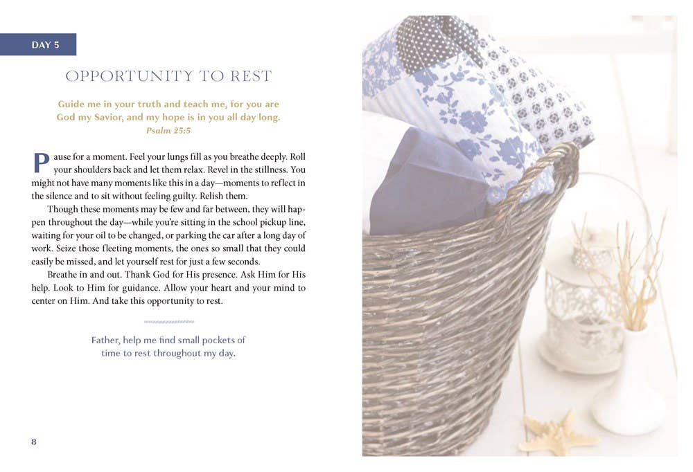 The Stress Less Devotional : 100 Days to Embrace Rest and Re