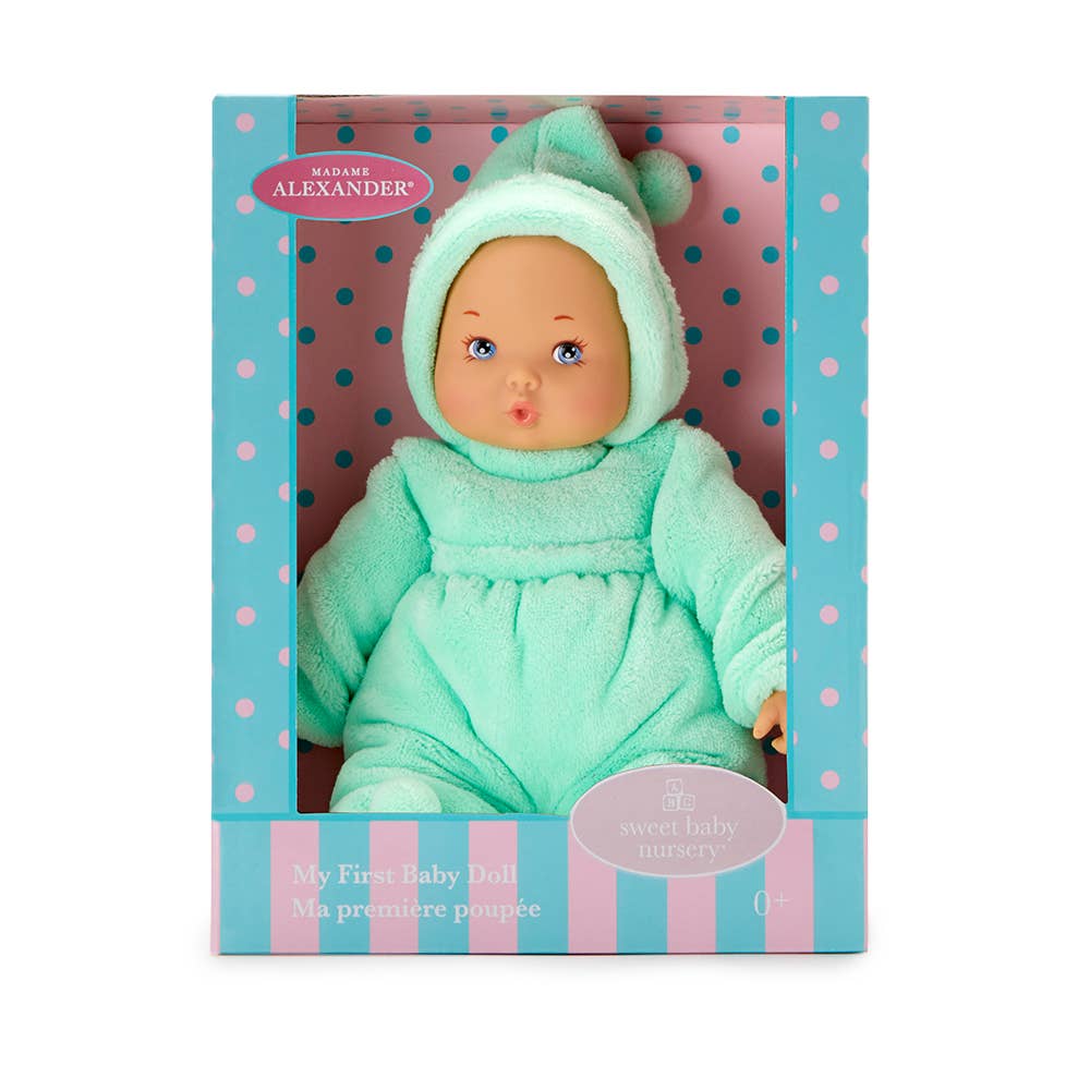 My First Baby Doll (Mint Outfit)