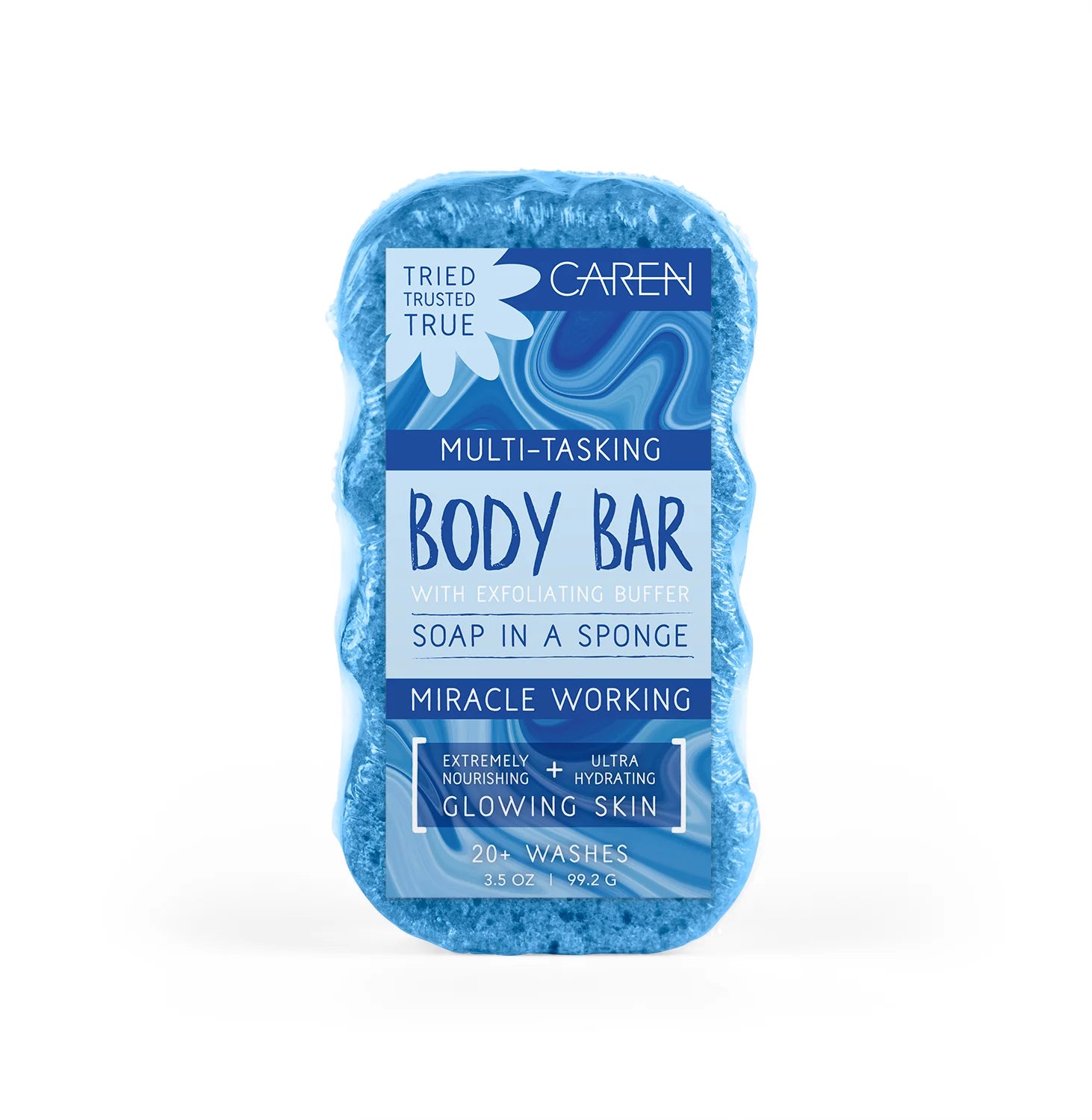 Caren Blue Linen Body Bar