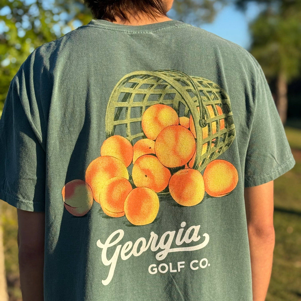 Range Bucket Tee in Green By Georgia Golf Company