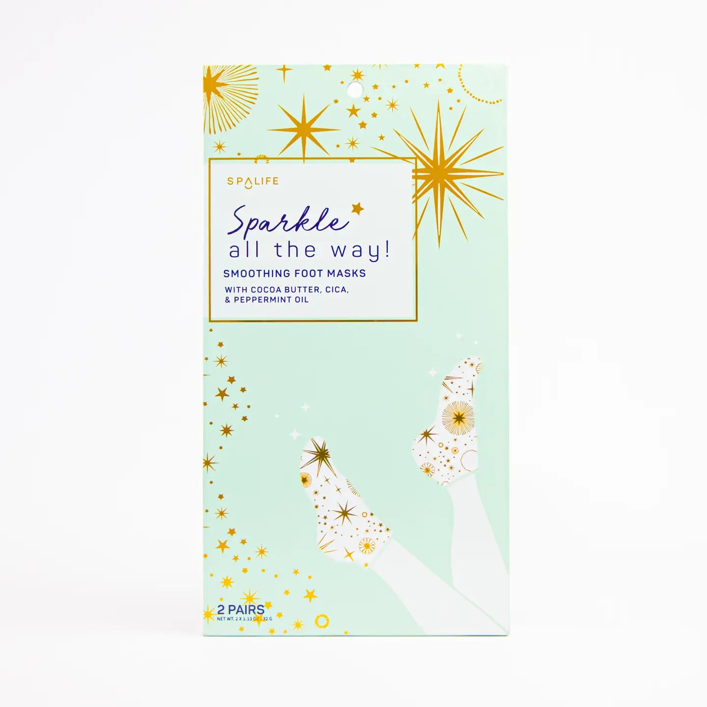 Holiday Sparkle All the Way Smoothing Foot Masks