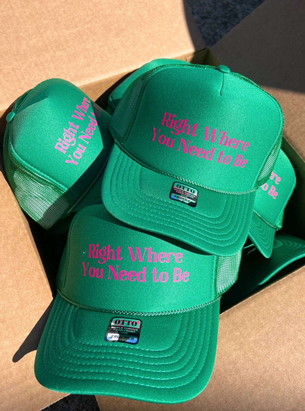 Right Where You Need To Be Hat