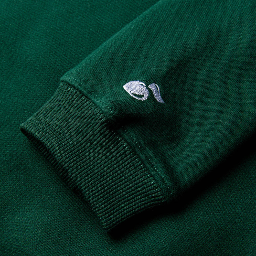Range Bucket Crewneck in Green By Georgia Golf Company