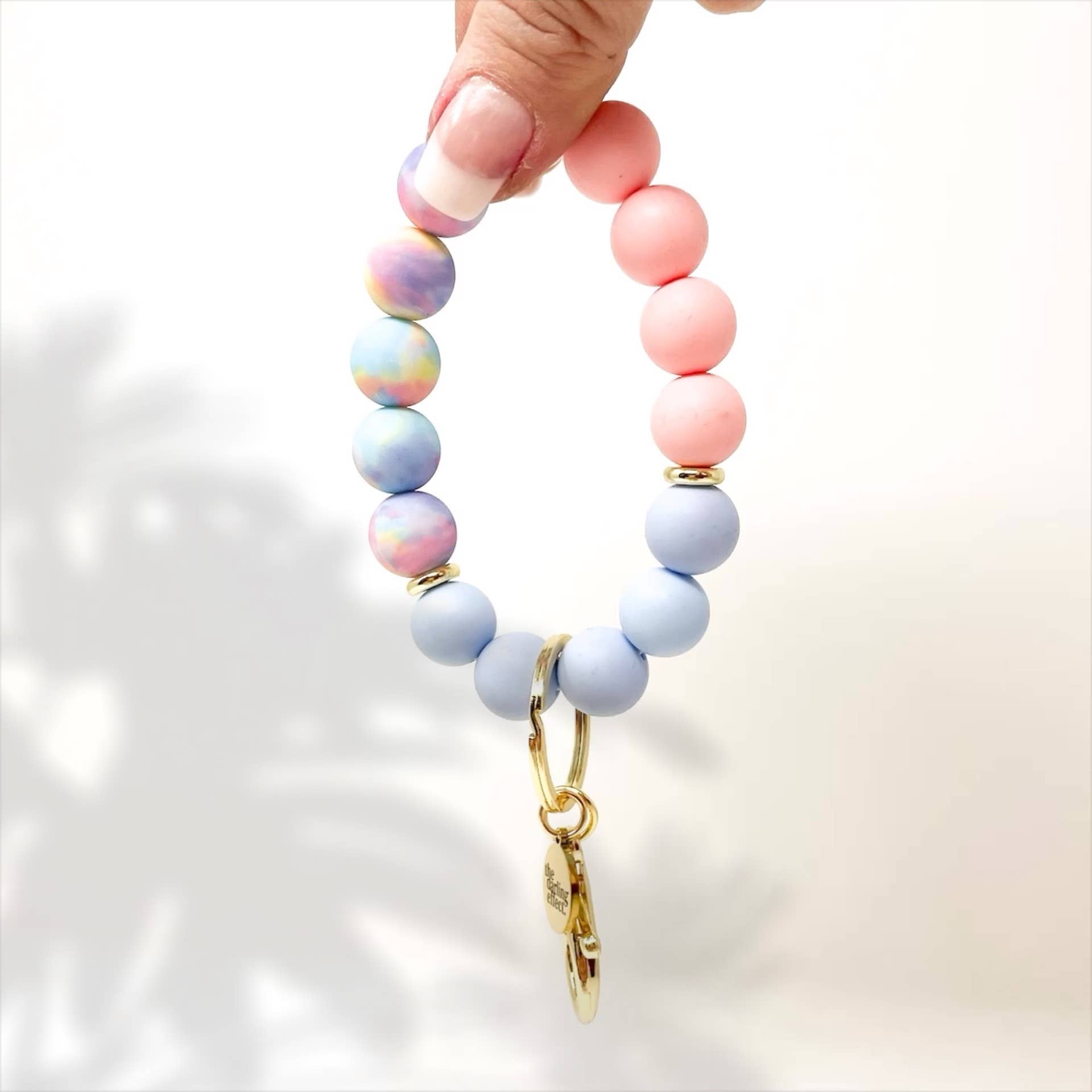Pastel Dreams Hands-Free Keychain Wristlet