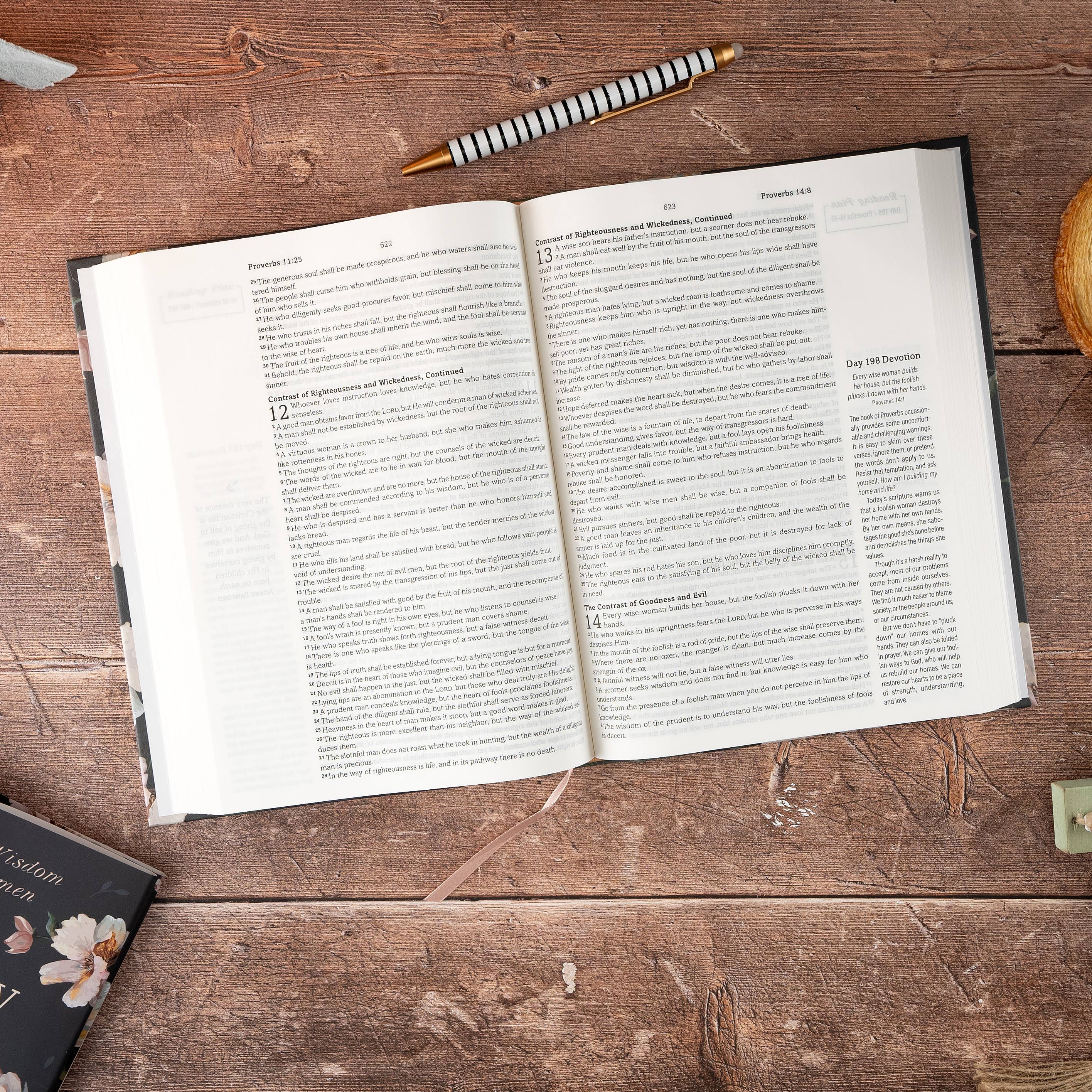 Daily Wisdom for Women SKJV Devotional Bible