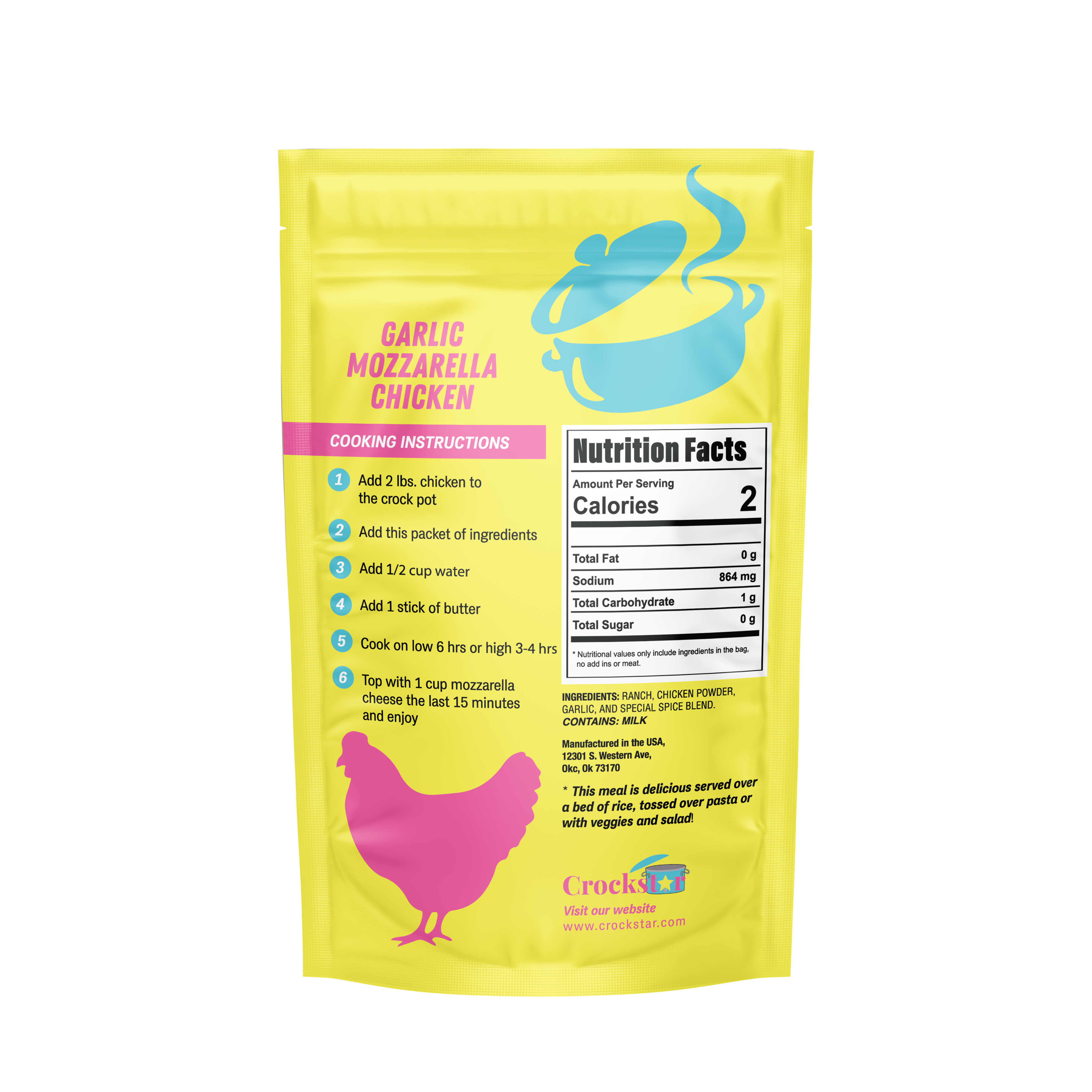 Garlic Mozzarella Chicken