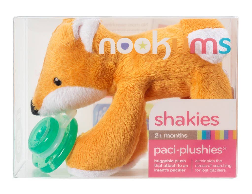 Freckles Fox Paci-Plushies Shakies