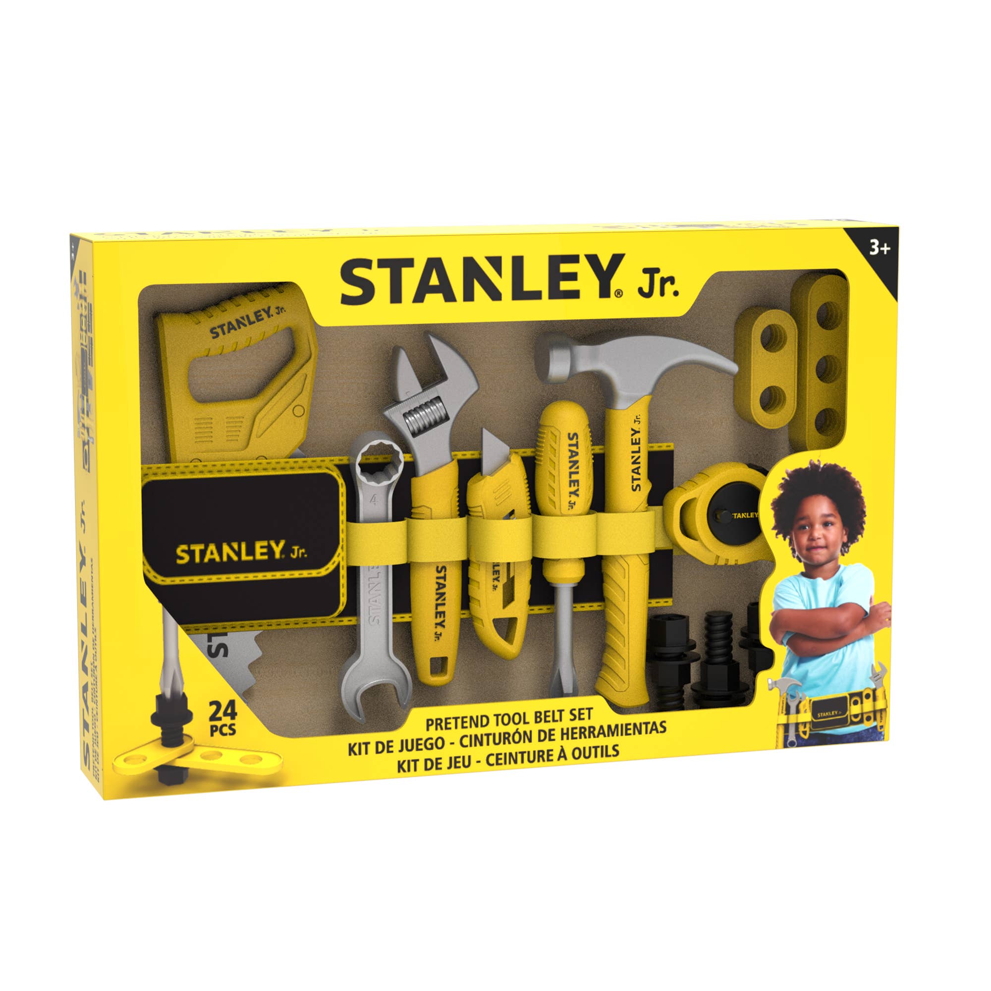 Stanley Jr. Pretend Play Tools & Toolbelt Set