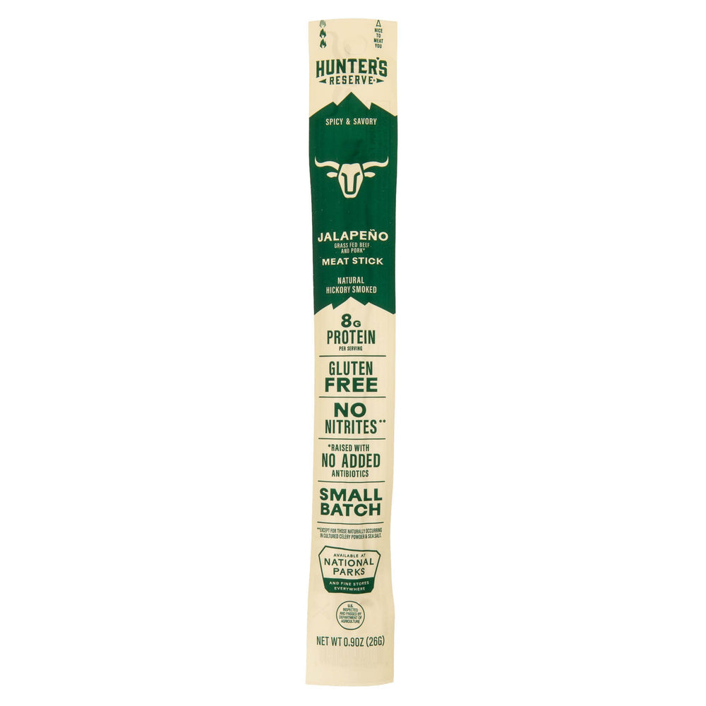 Jalapeño Grass Fed Beef Meat Sticks 