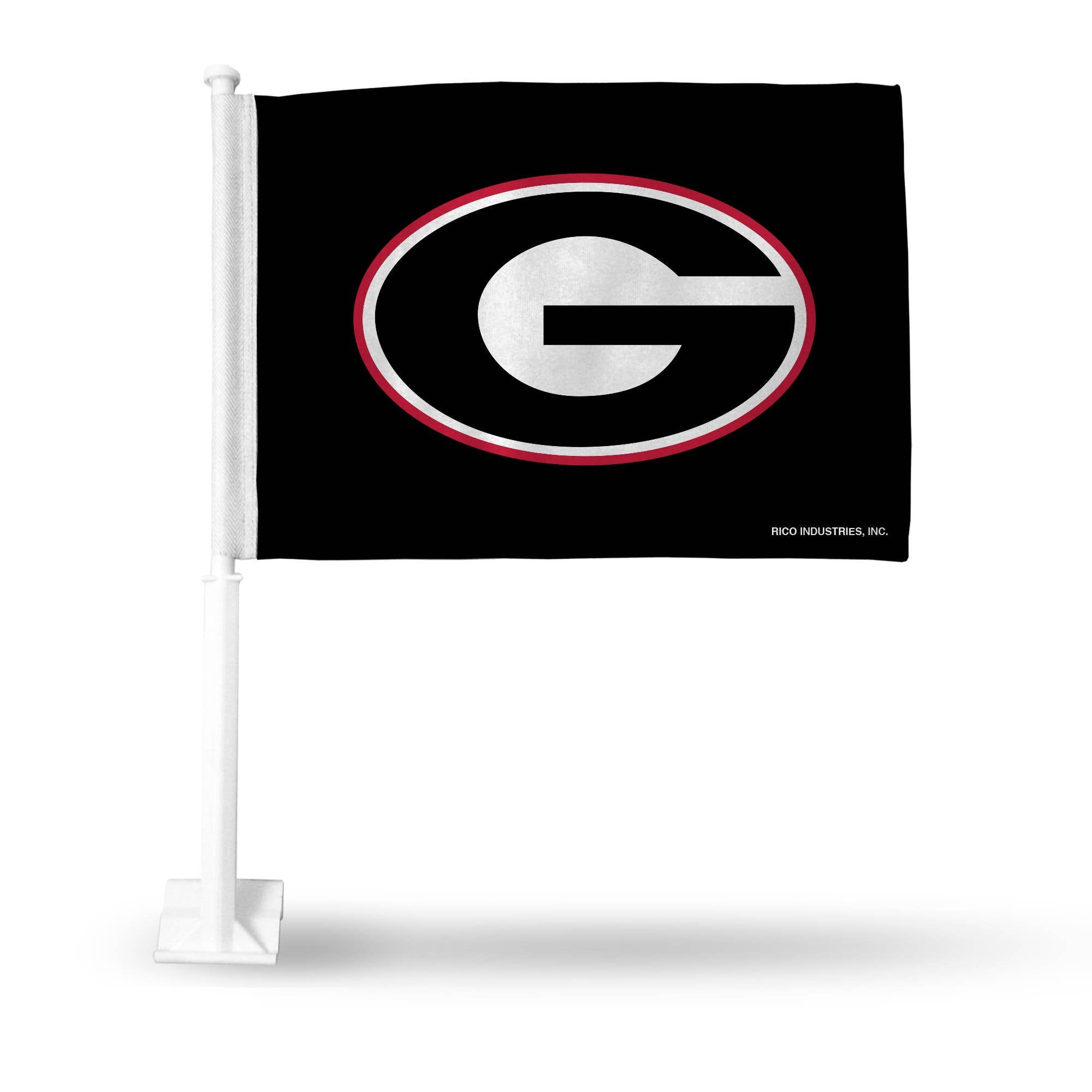 Georgia "G" Car Flag in Black