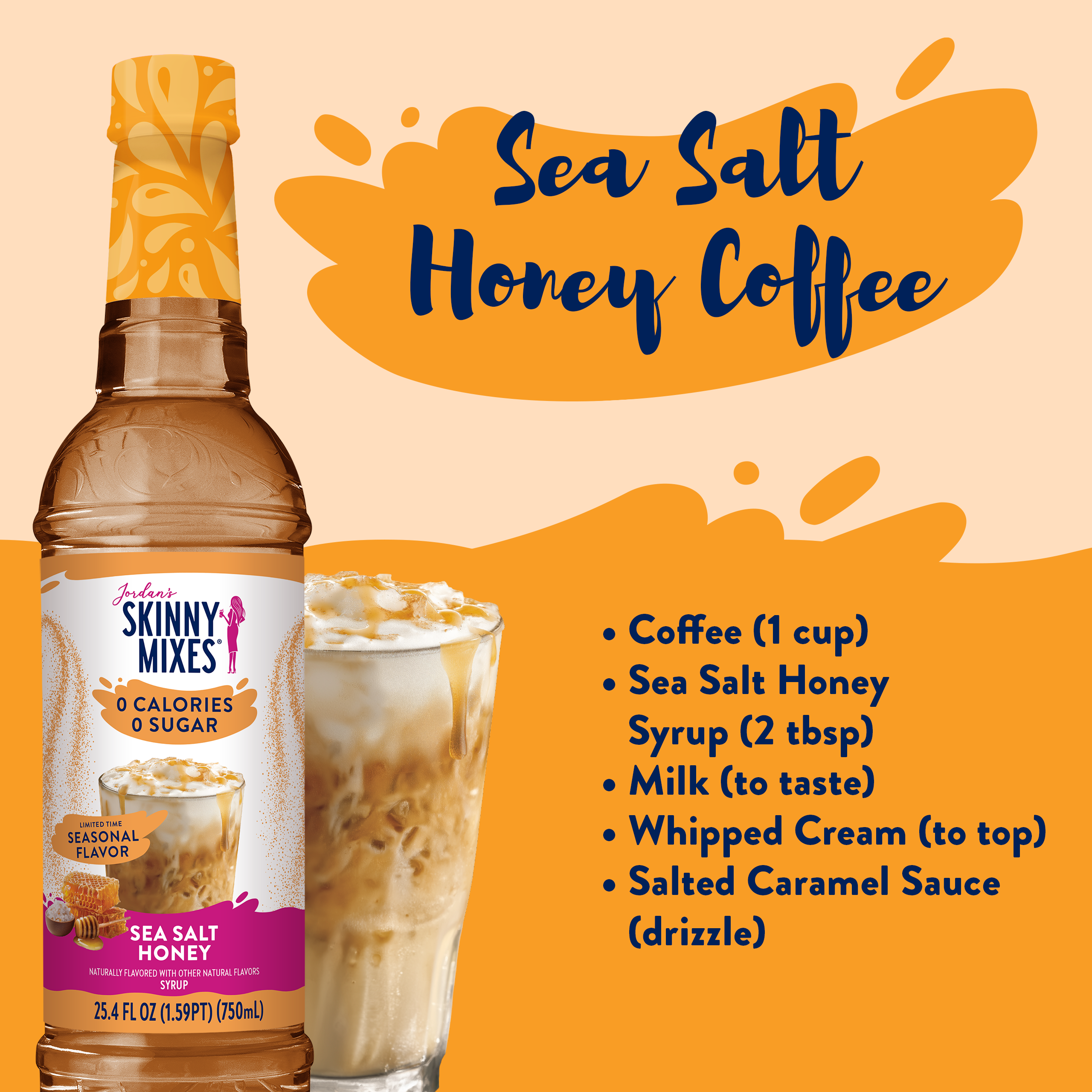 Sugar Free Sea Salt Honey Syrup