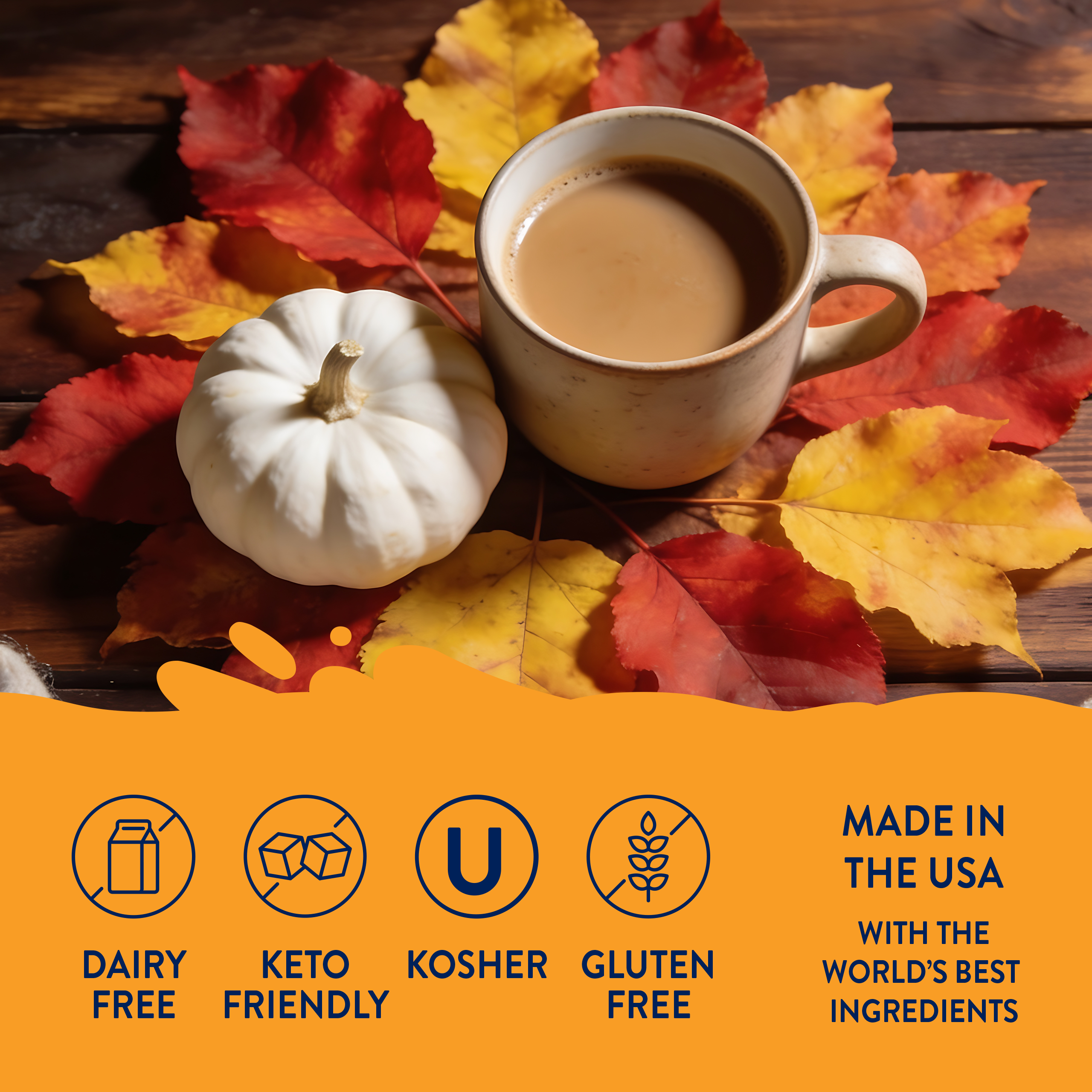 Sugar Free White Chocolate Pumpkin Syrup