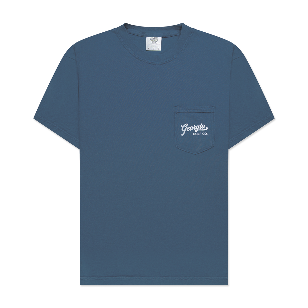 Georgia Southern Stadium Tee in Blue