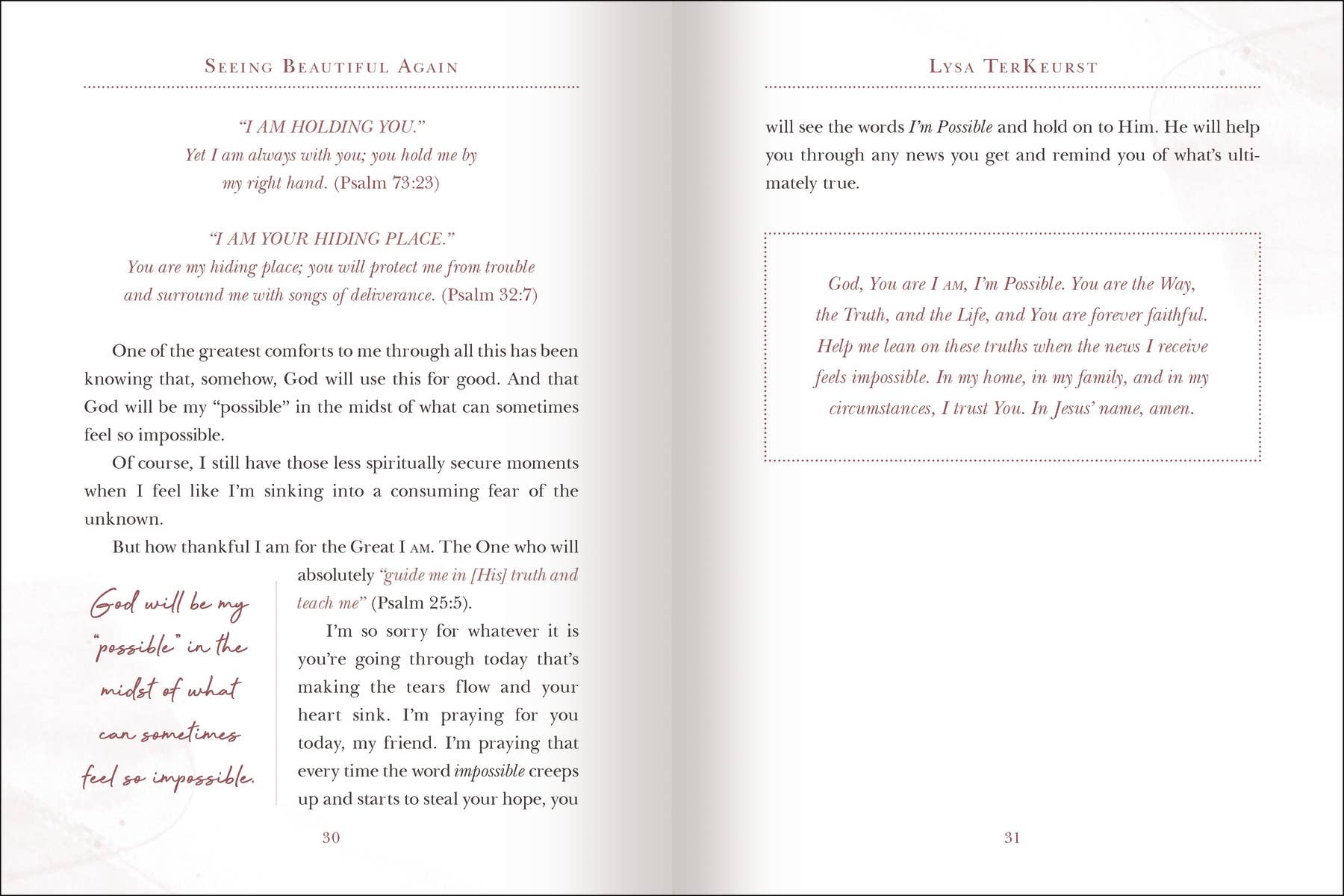 Seeing Beautiful Again