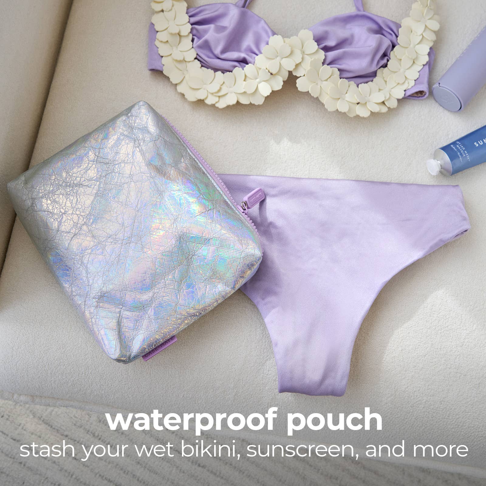 Soap Bubble™ Crinkle Makeup Bag By Case-Mate