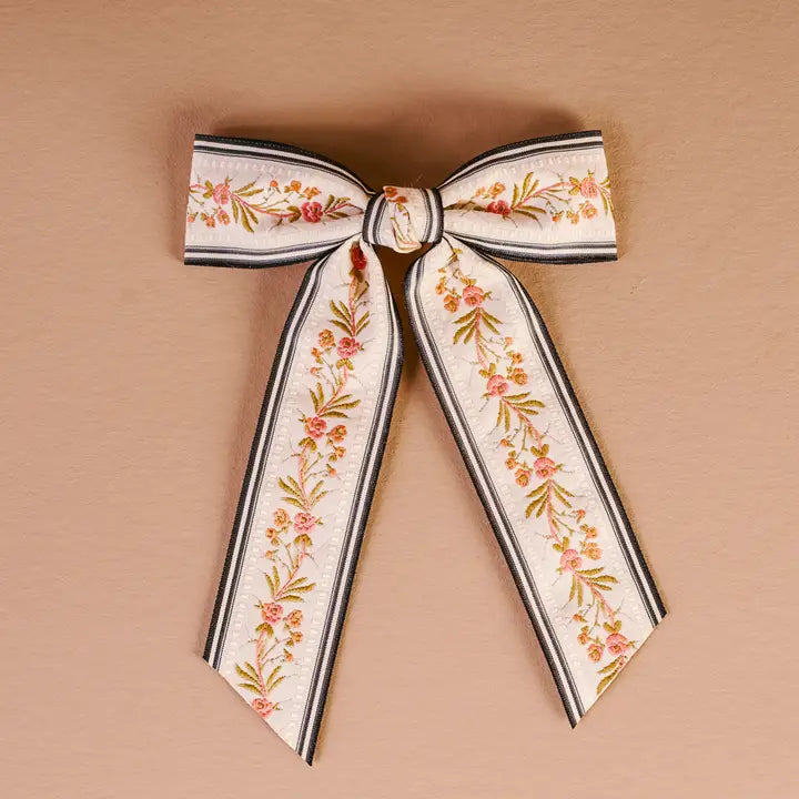 Cottage Crush Hair Bow in Cream