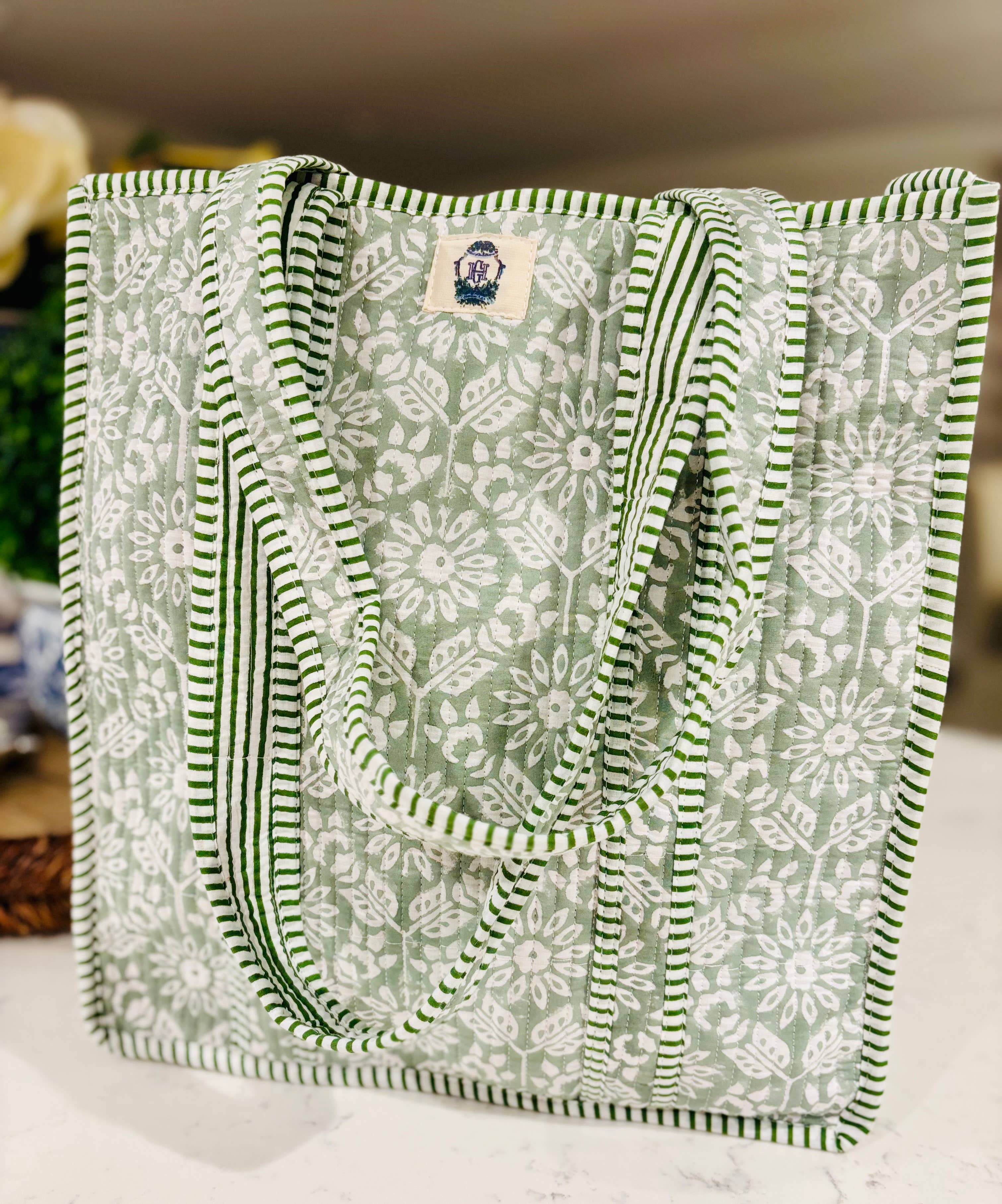 Georgia Quilted Tote Bag