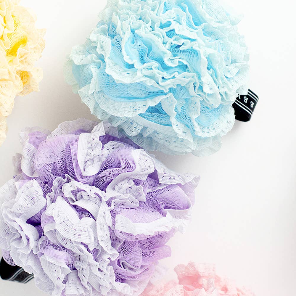 Blue Lacy Loofah by Finchberry