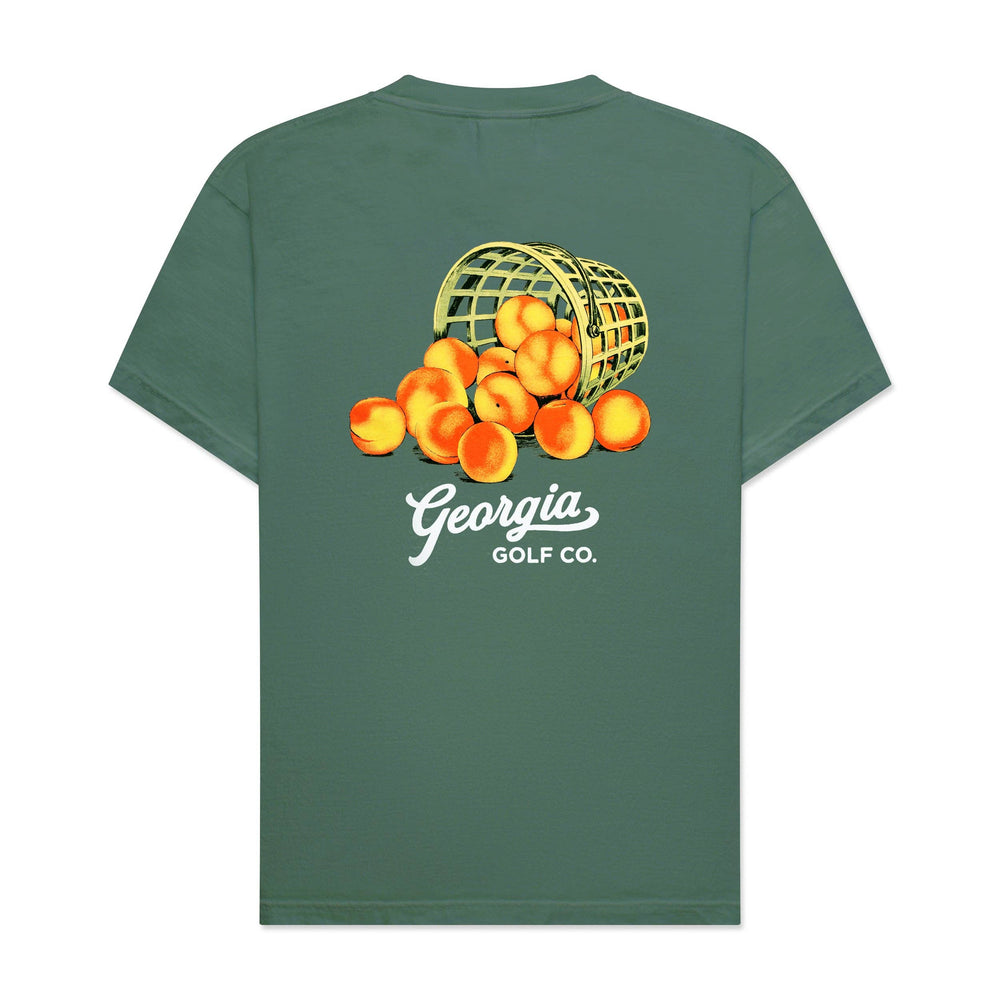 Range Bucket Tee in Green By Georgia Golf Company