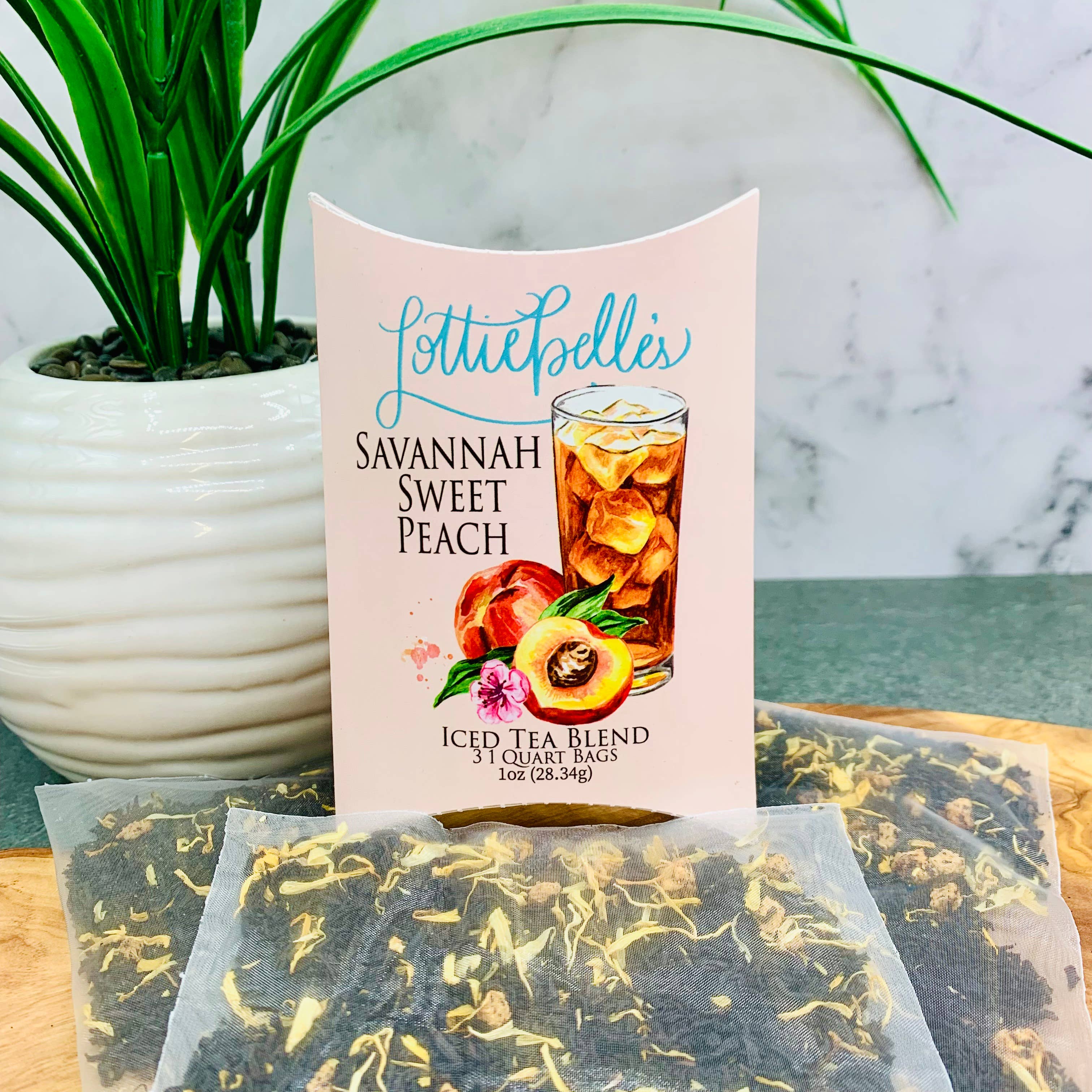 Lottiebelle's Sweet Peach Iced Tea