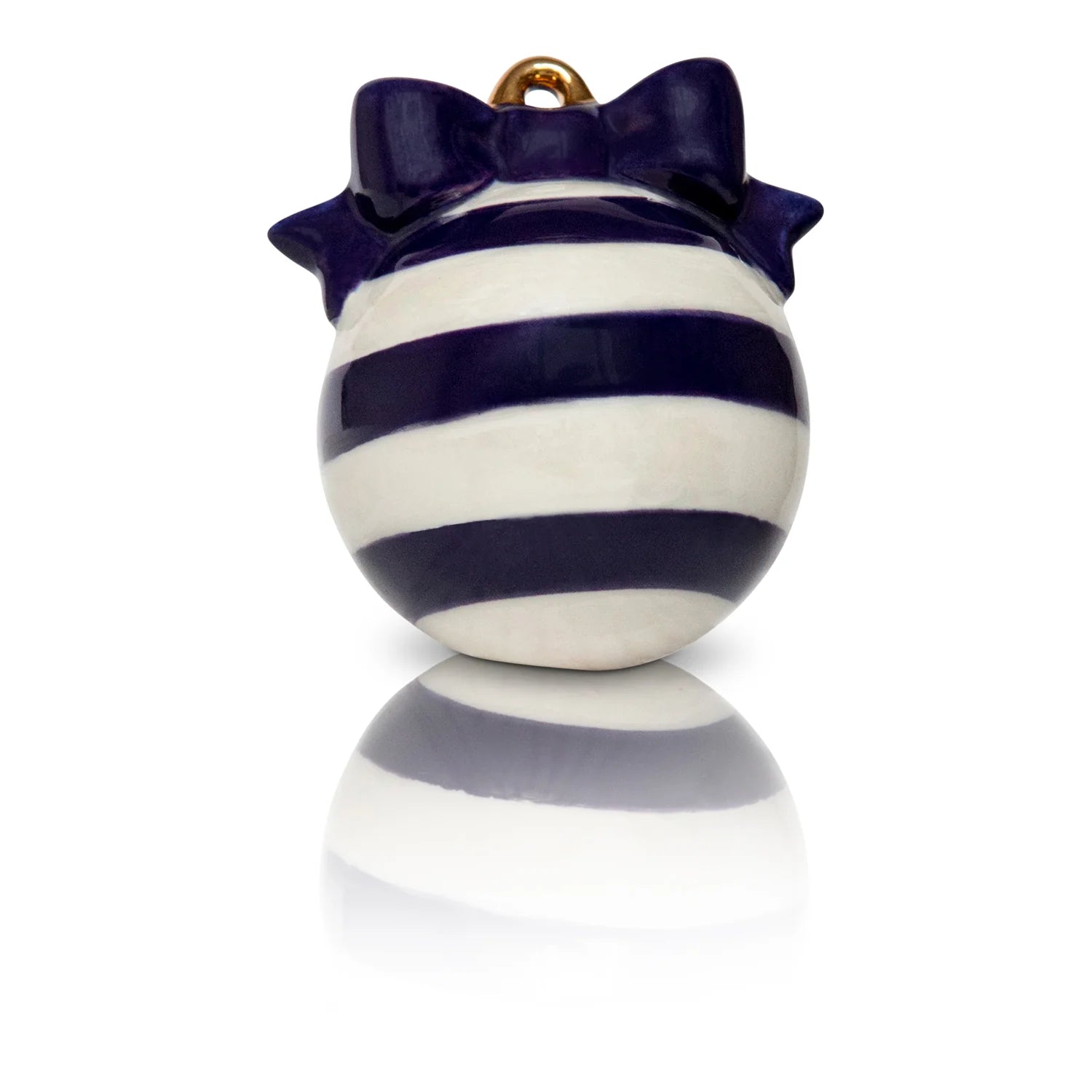 Deck The Halls in Navy Mini by Nora Fleming