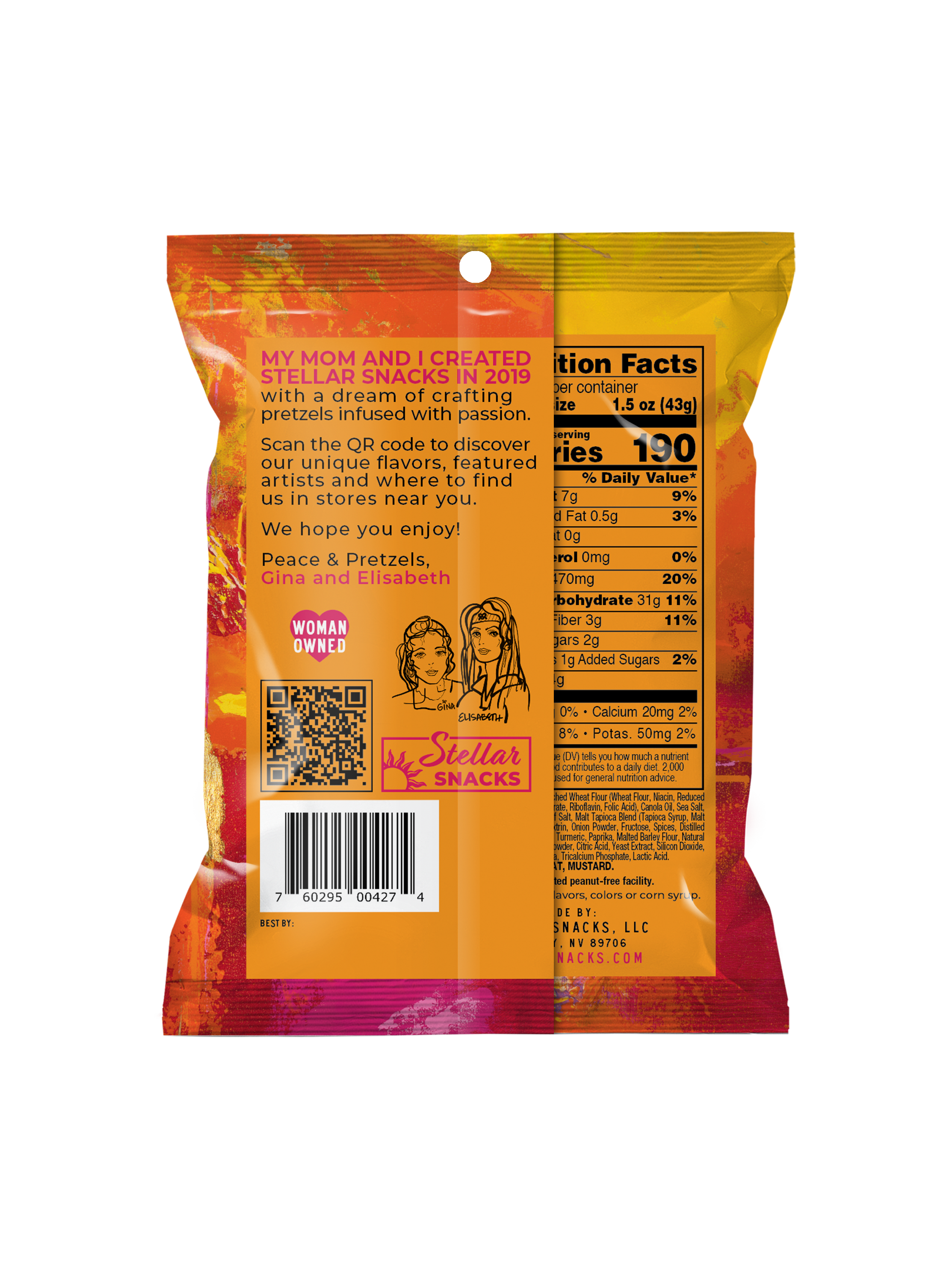 Stellar Pretzel Braids - French Dijon - 1.5oz