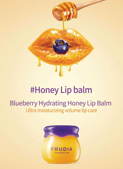 Blueberry Hydrating Honey Lip Balm