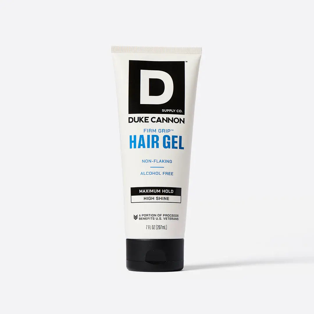 Duke Cannon hair gel tube