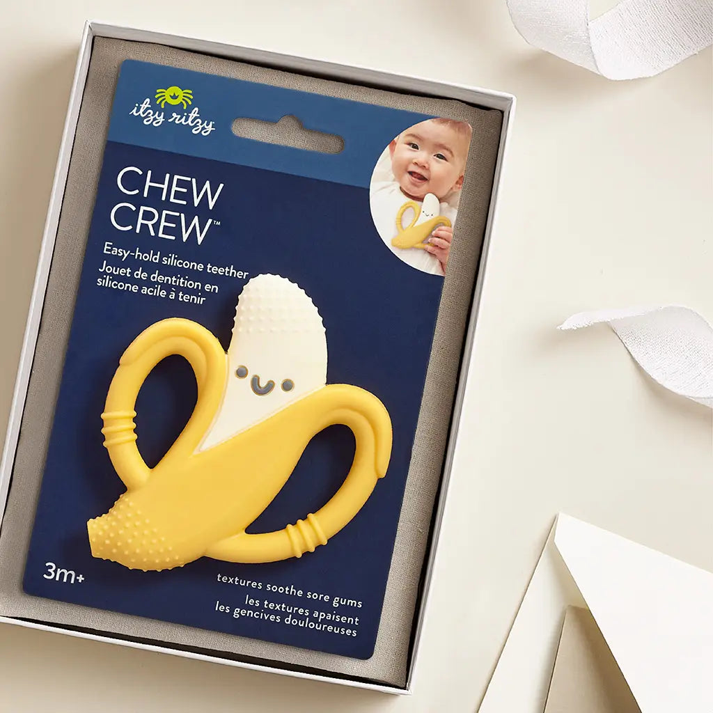 Silicone Handle Teether Banana