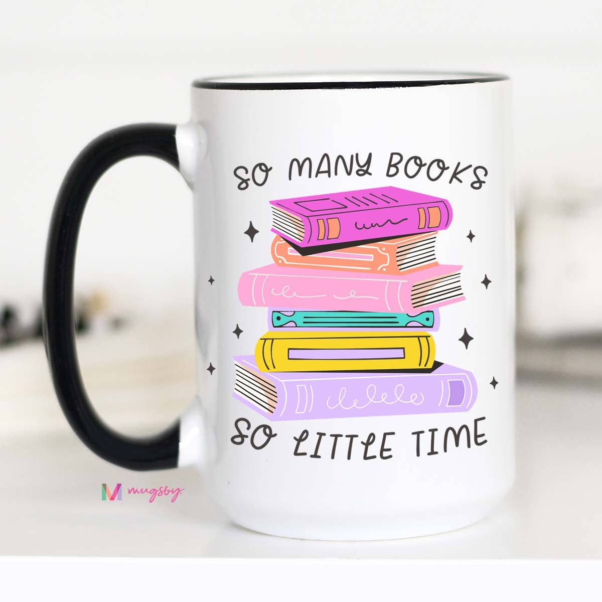 So Many Books Mug