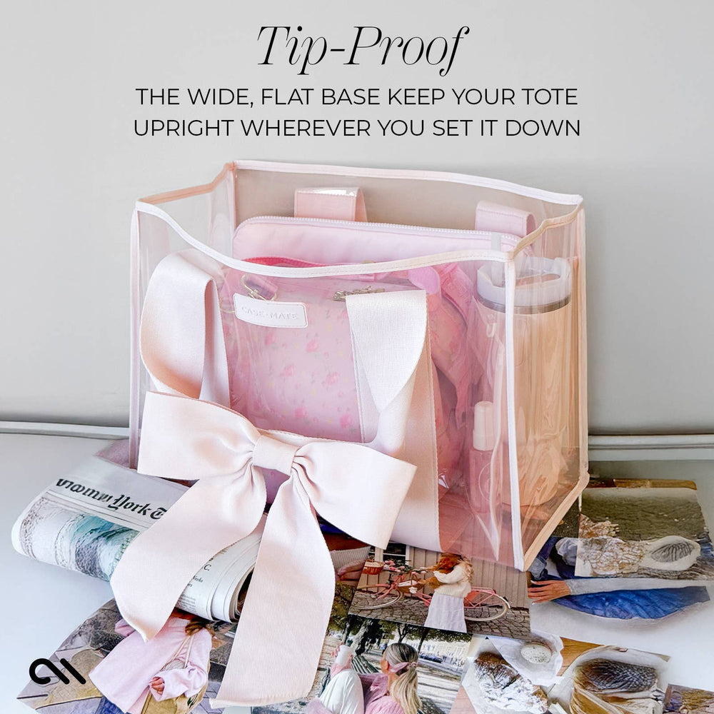 Ballet Pink Bow Jelly Tote Bag by Case-Mate