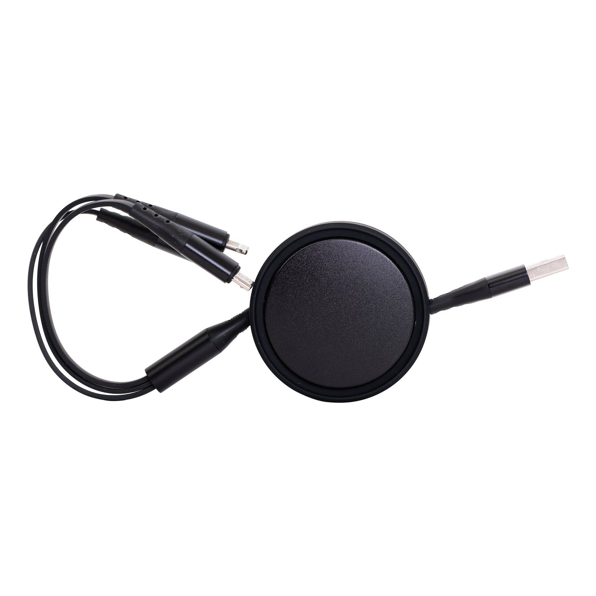 Retractable Fast Chargers in Black