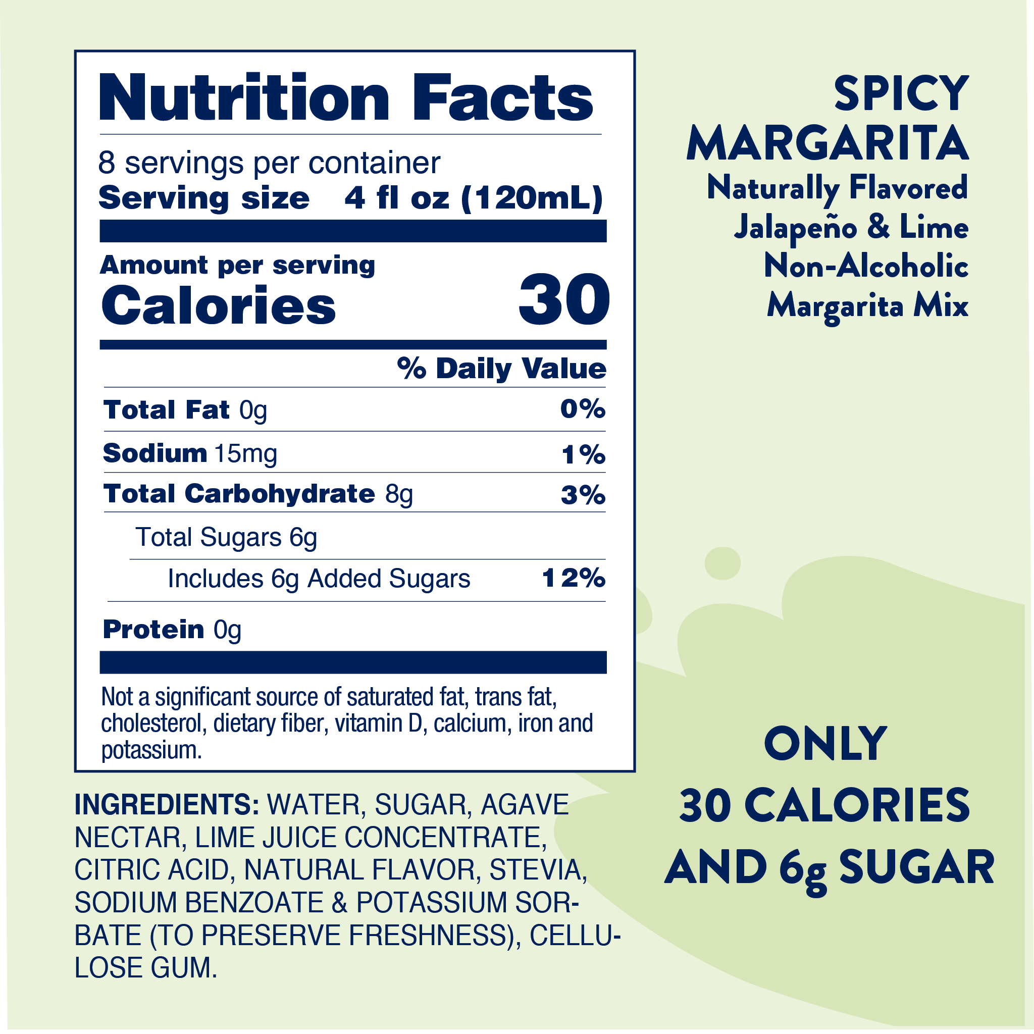 Natural Spicy Margarita Mixer