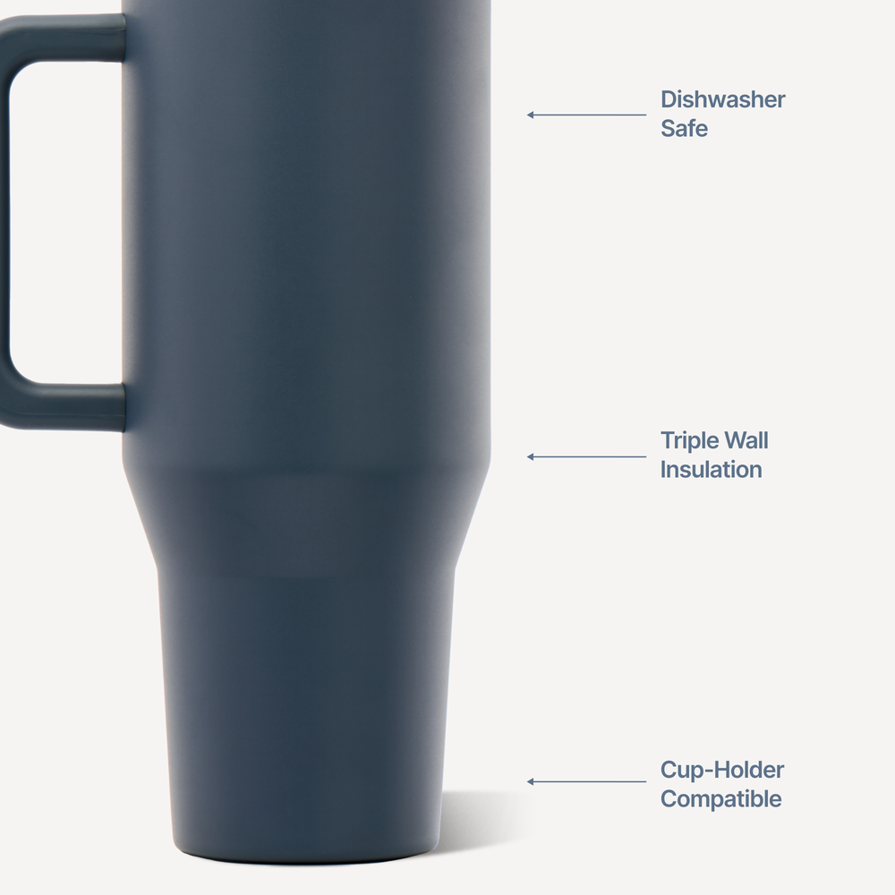 Cascade 40oz Traveler Tumbler by Hydrojug