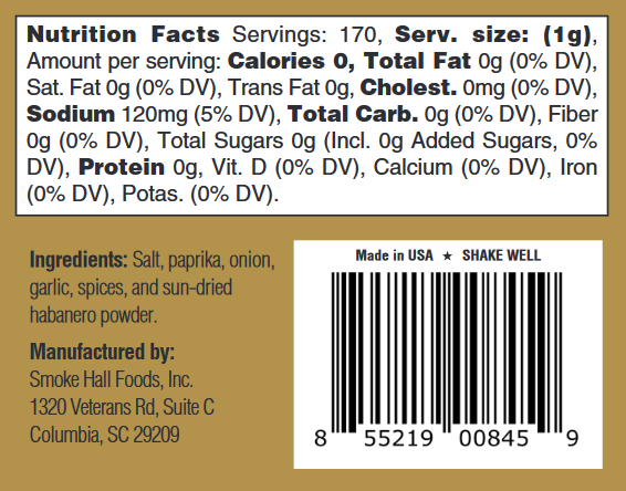 Dust Off By The General's Hot Sauce