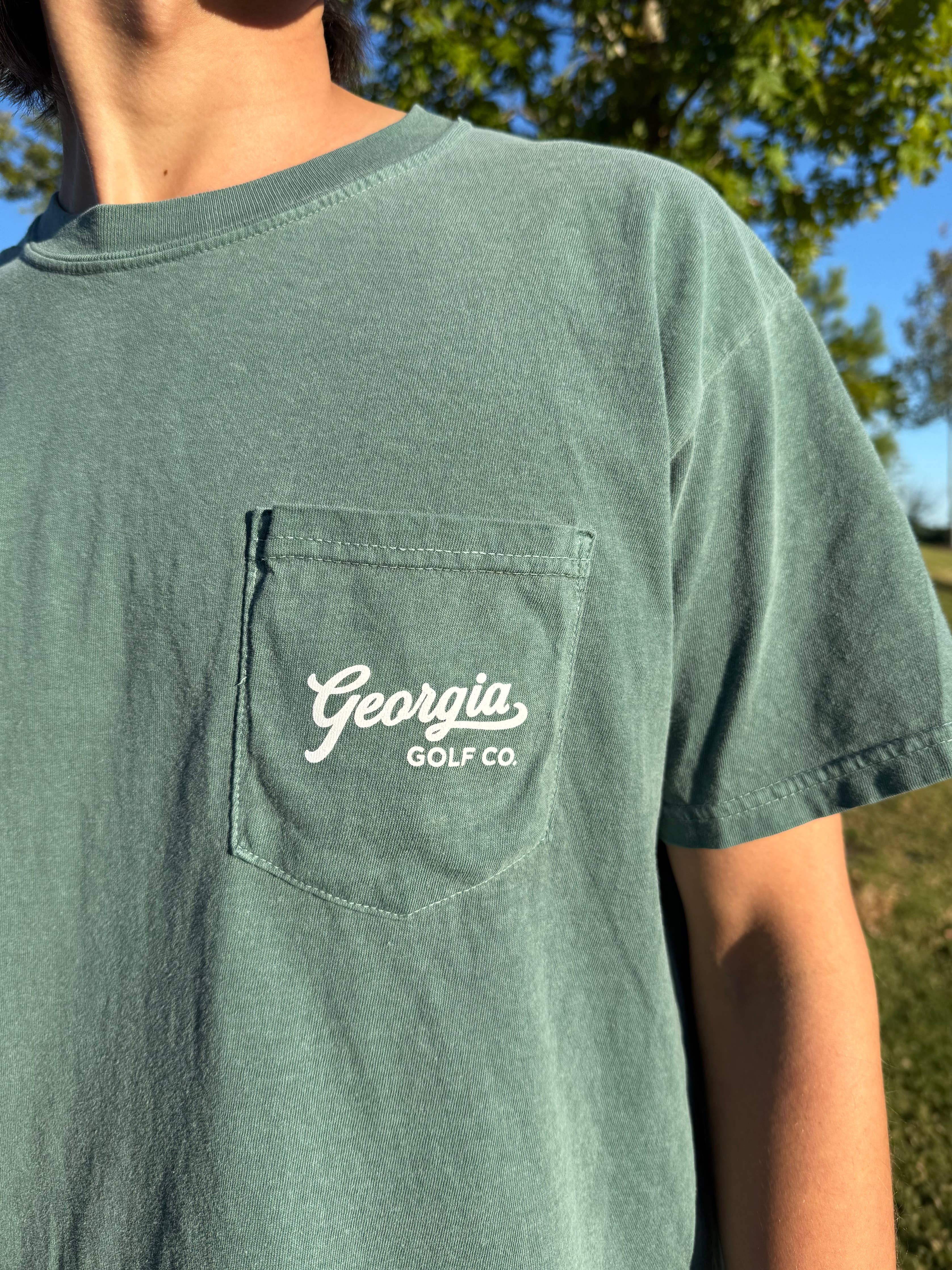 Range Bucket Tee in Green