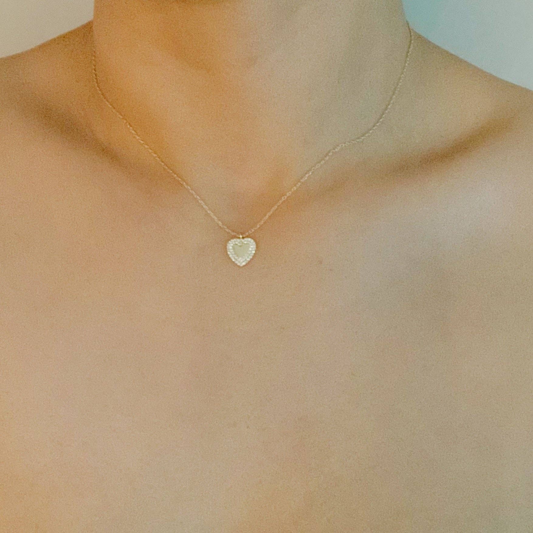 So Pretty Heart Necklace