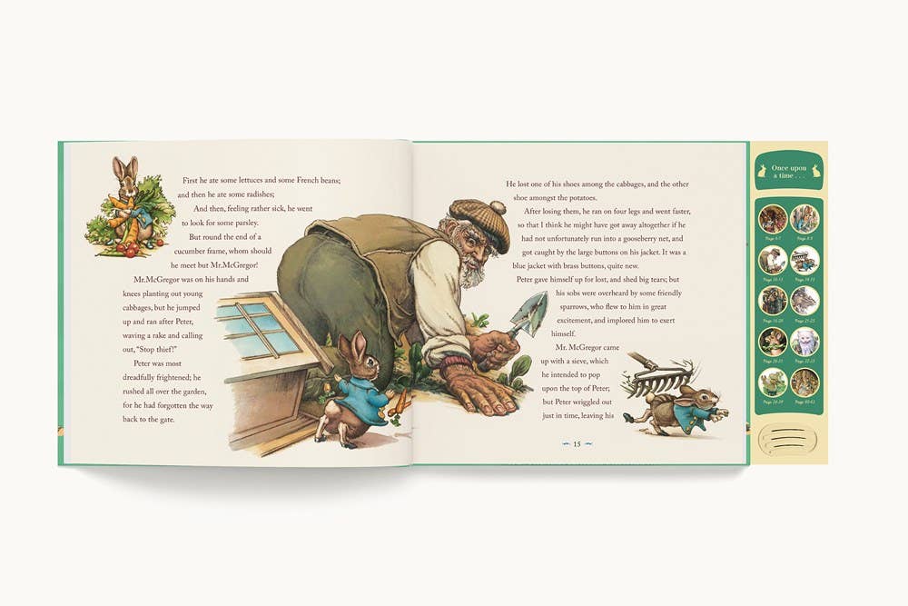 The Classic Tale of Peter Rabbit: A Press and Play Storybook