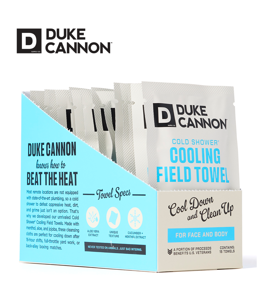 Cooling Field Towels by Duke Cannon - 15 Pack