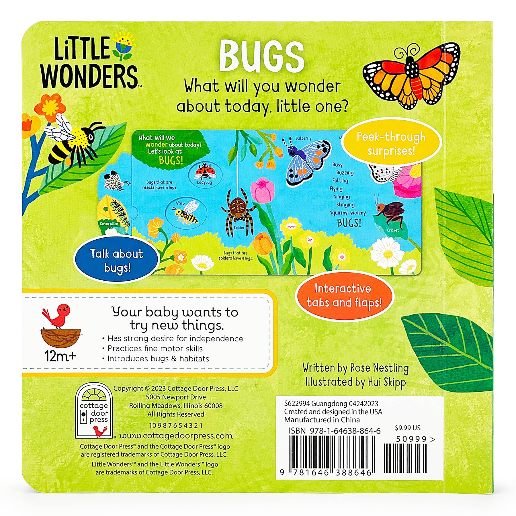 Bugs Interactive Board Book