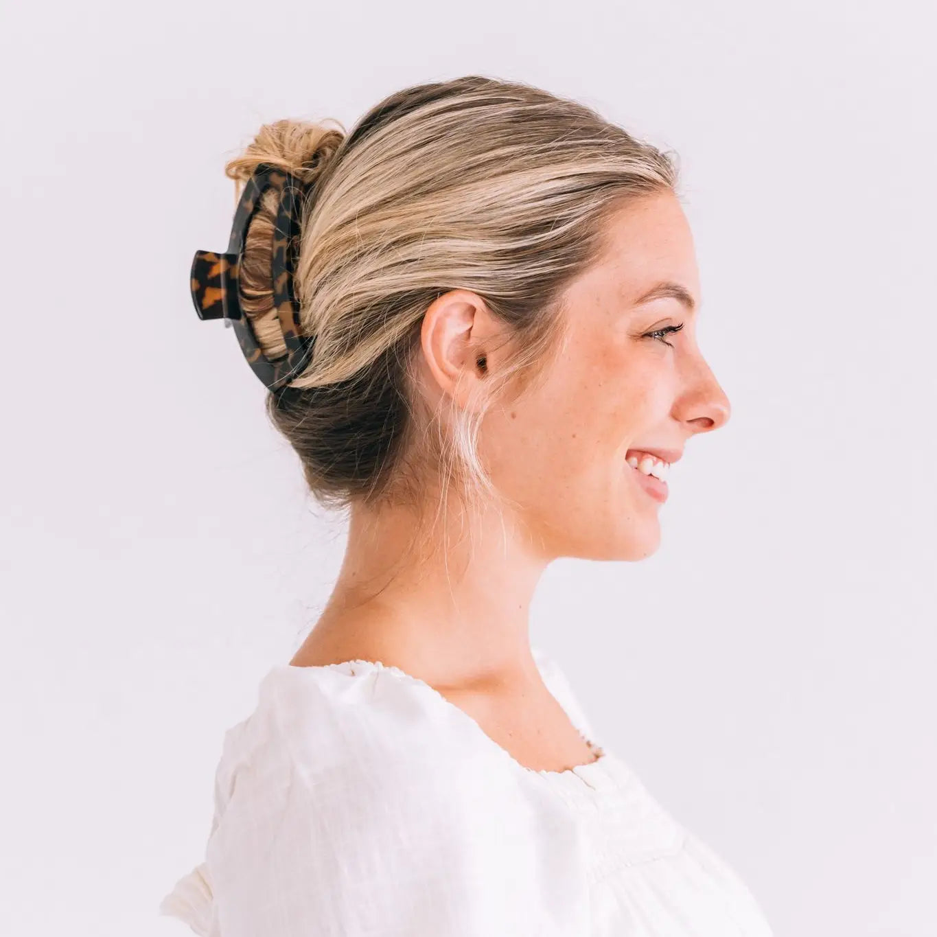 Open Tortoise Large Hair Clip