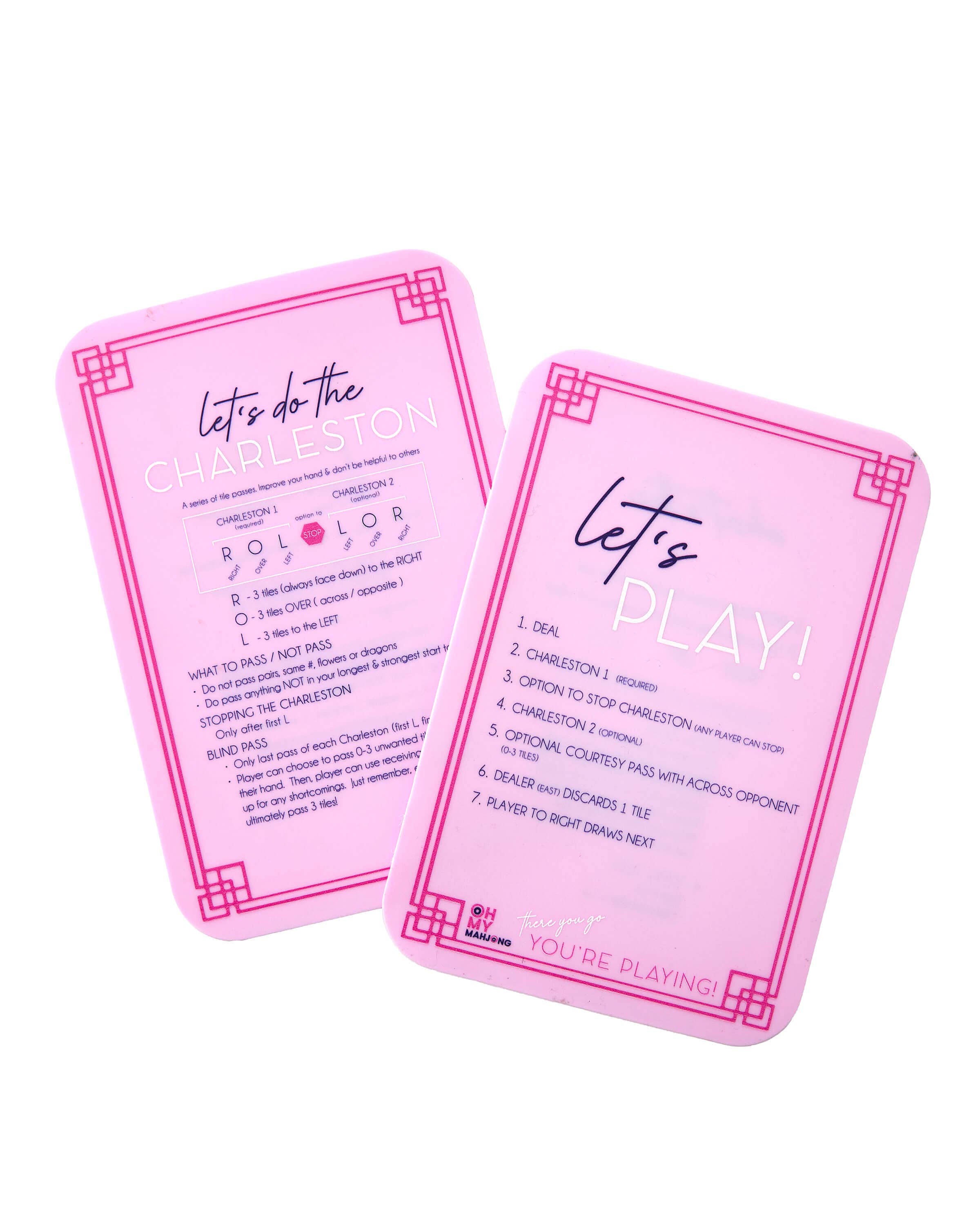 Lilac Shufflers For Mahjong