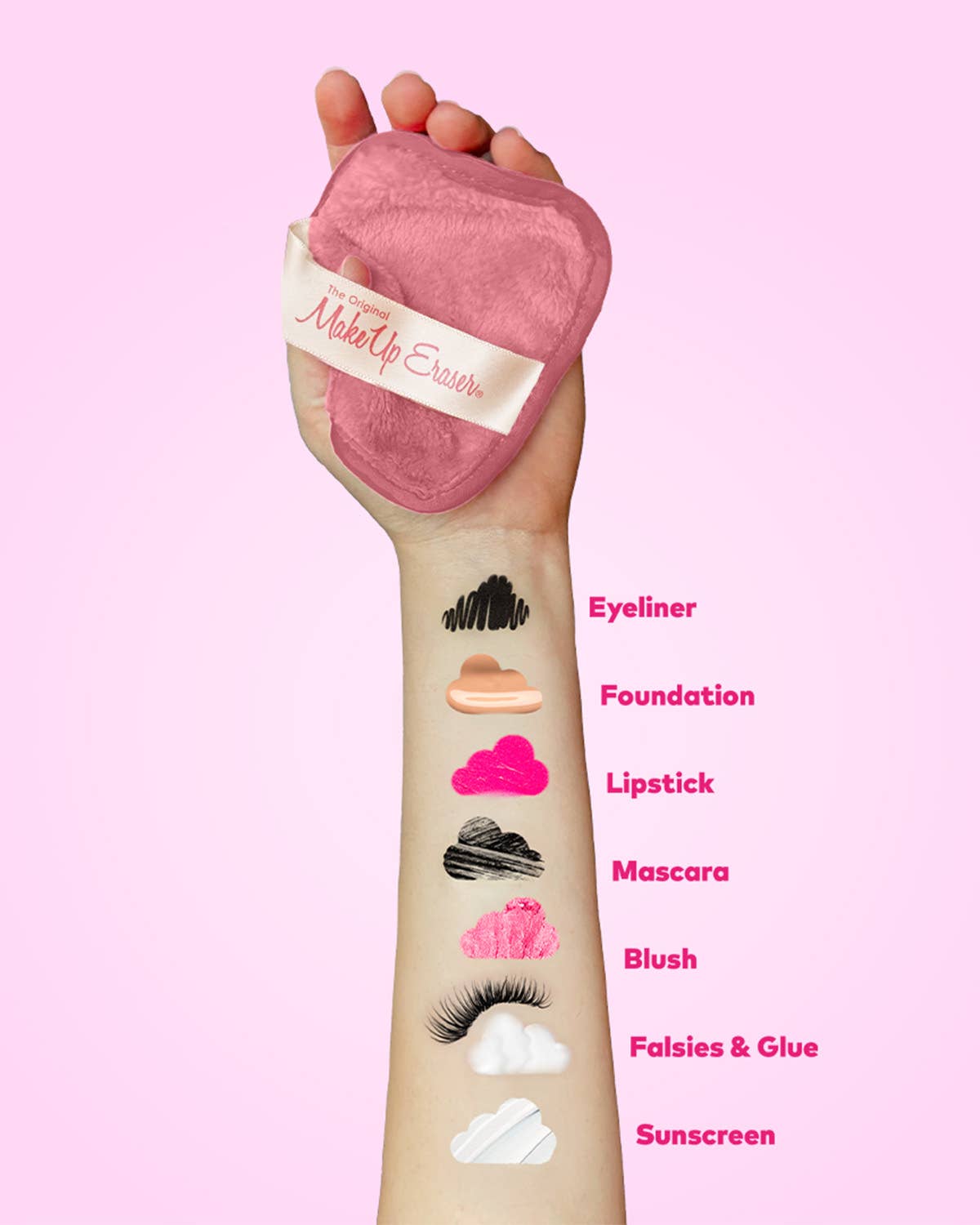 Sweet Cheeks Neutral 7-Day MakeUp Eraser Set