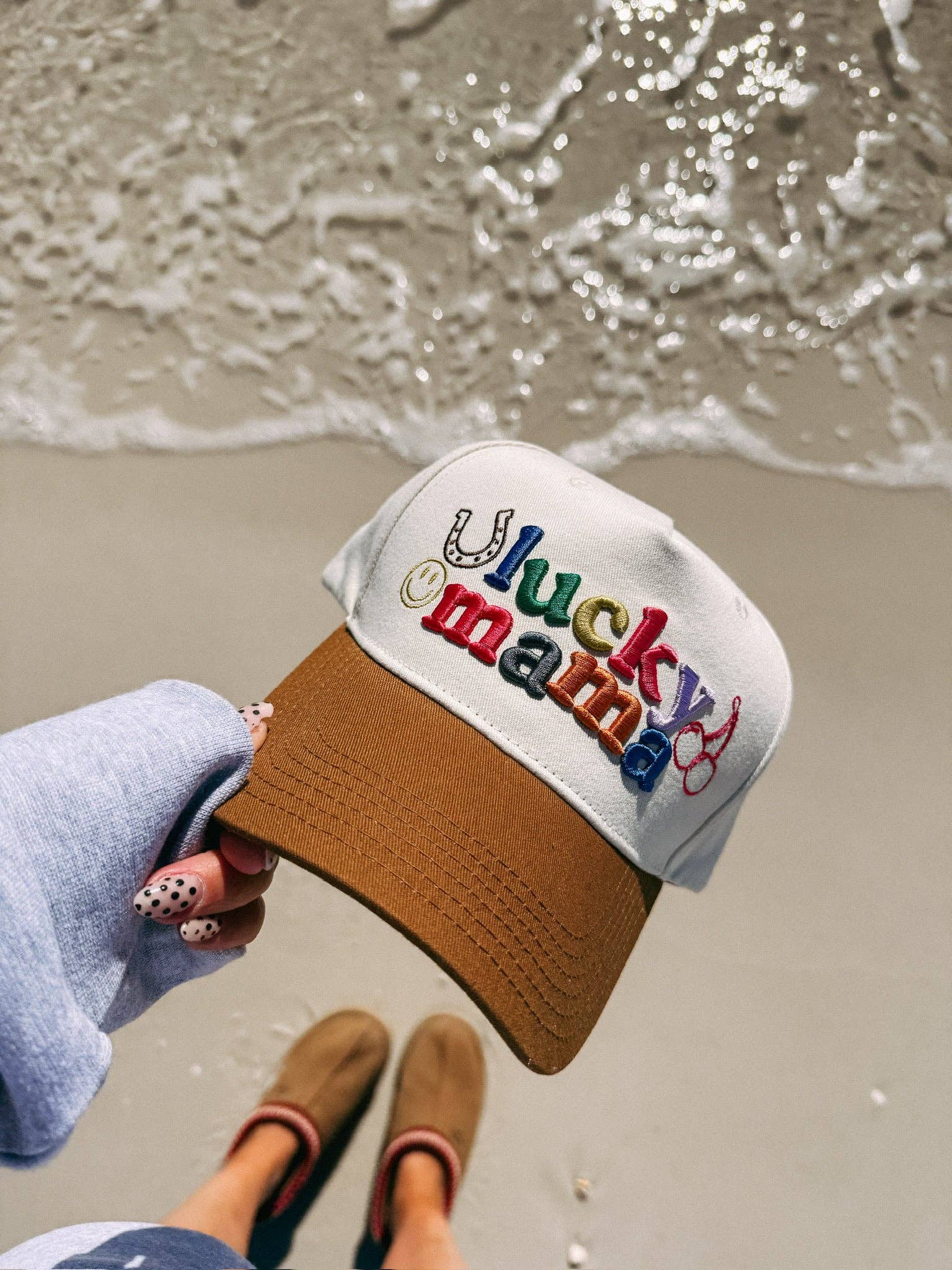 Lucky Mama Trucker Hat
