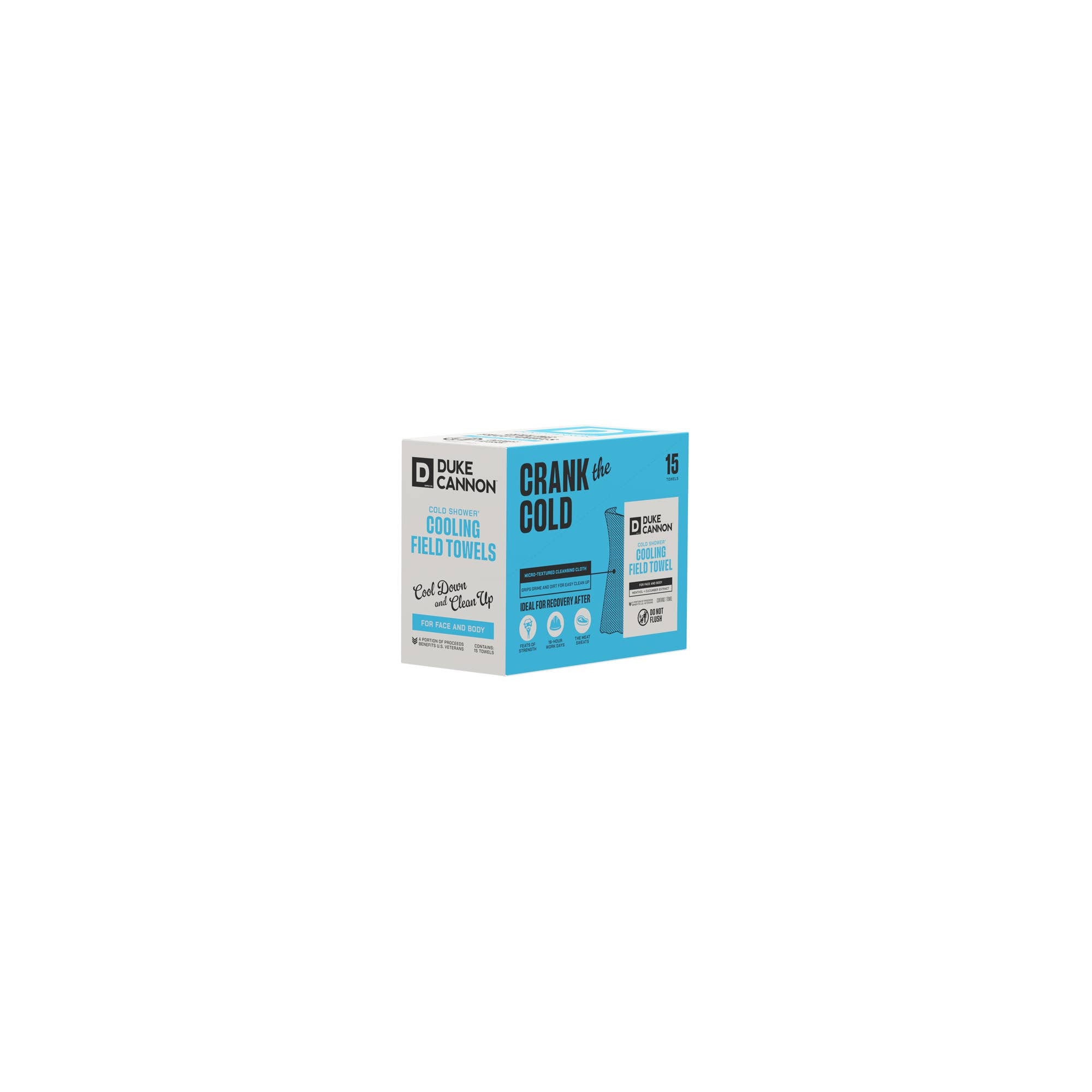 Cooling Field Towels by Duke Cannon - 15 Pack