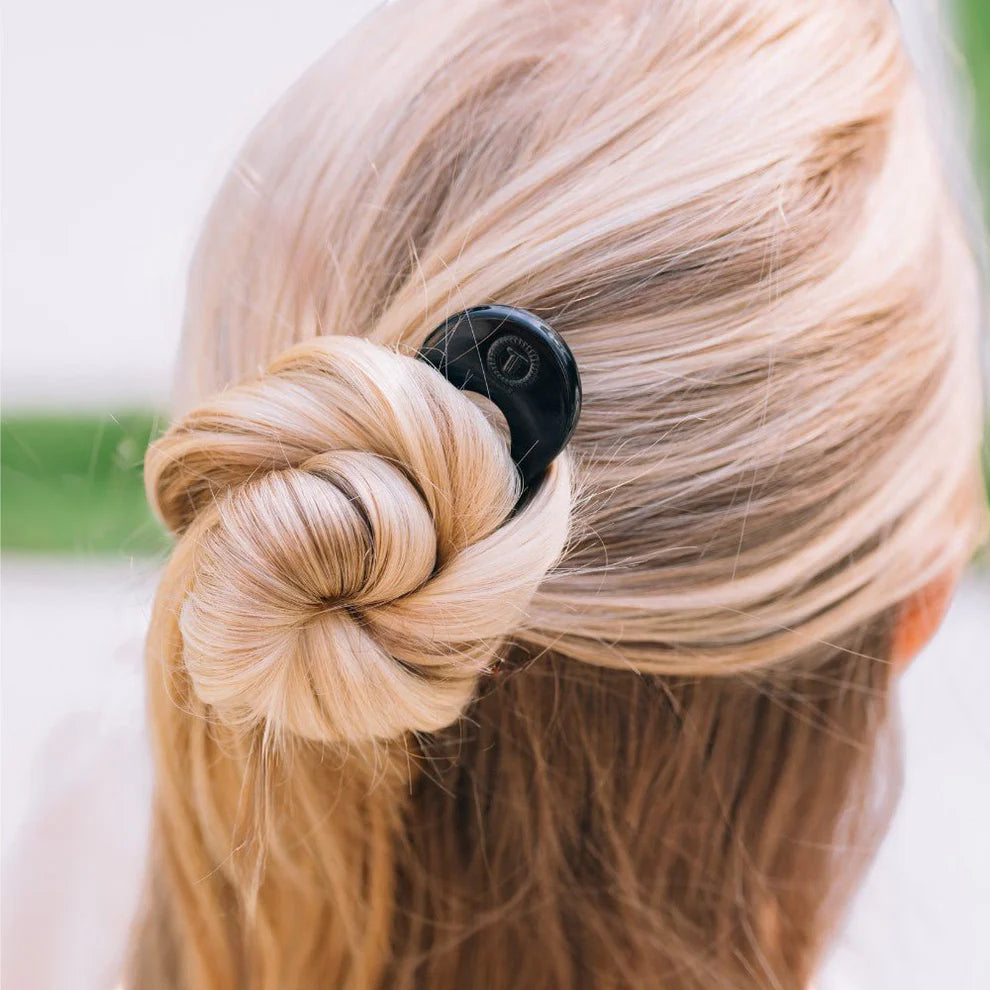 Jet Black French Hair Pin